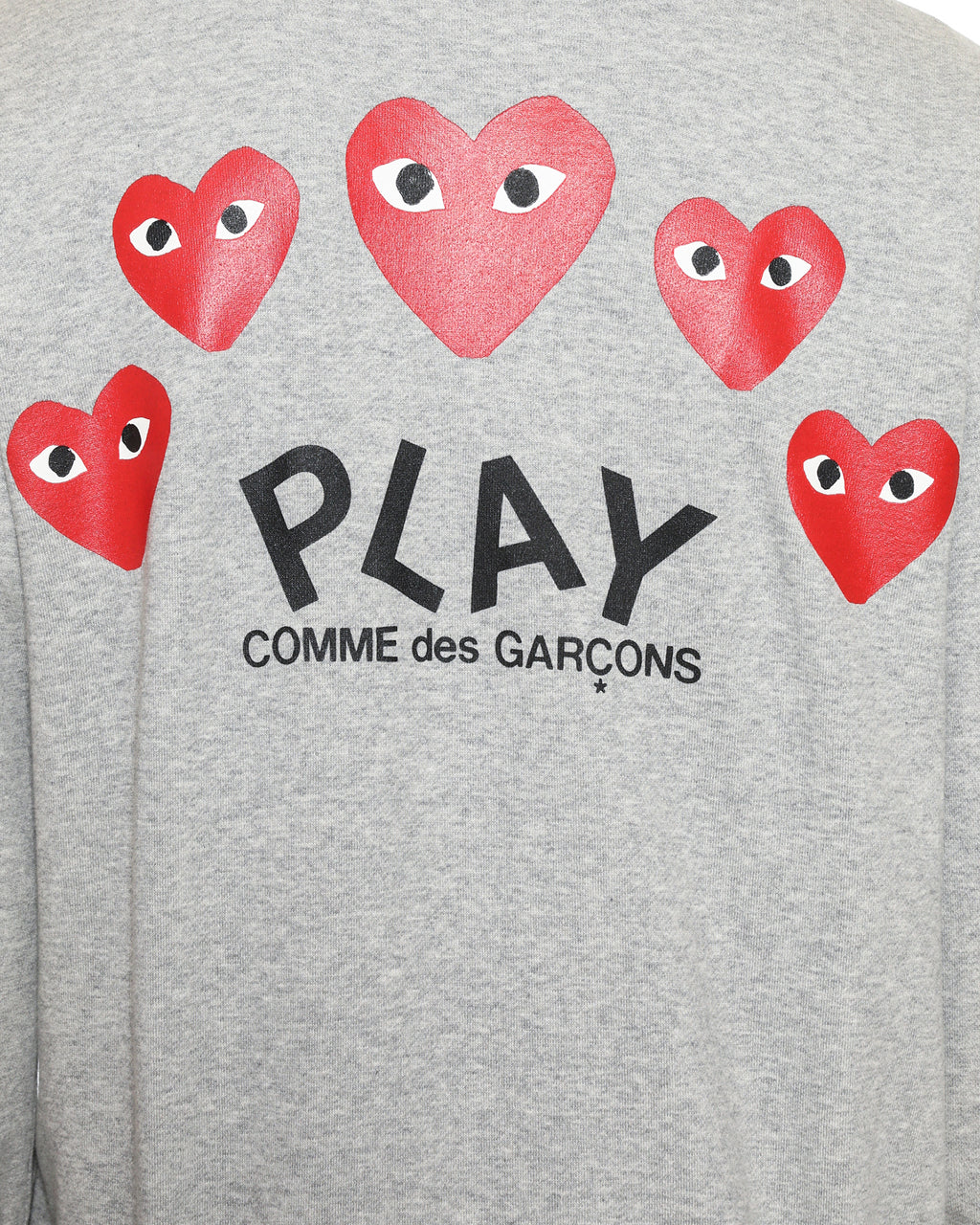 Heart logo zip hoodie