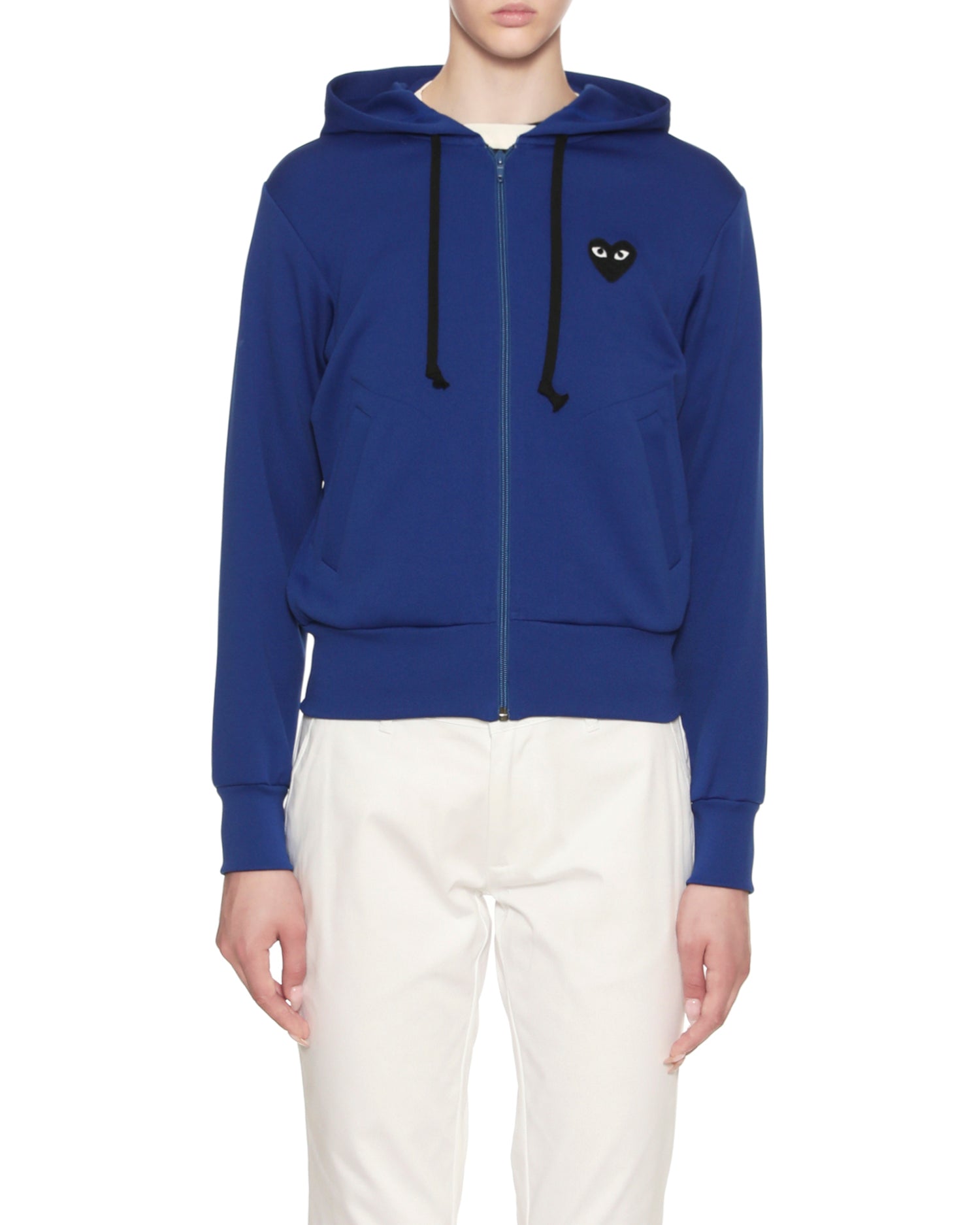Logo embroidered hoodie