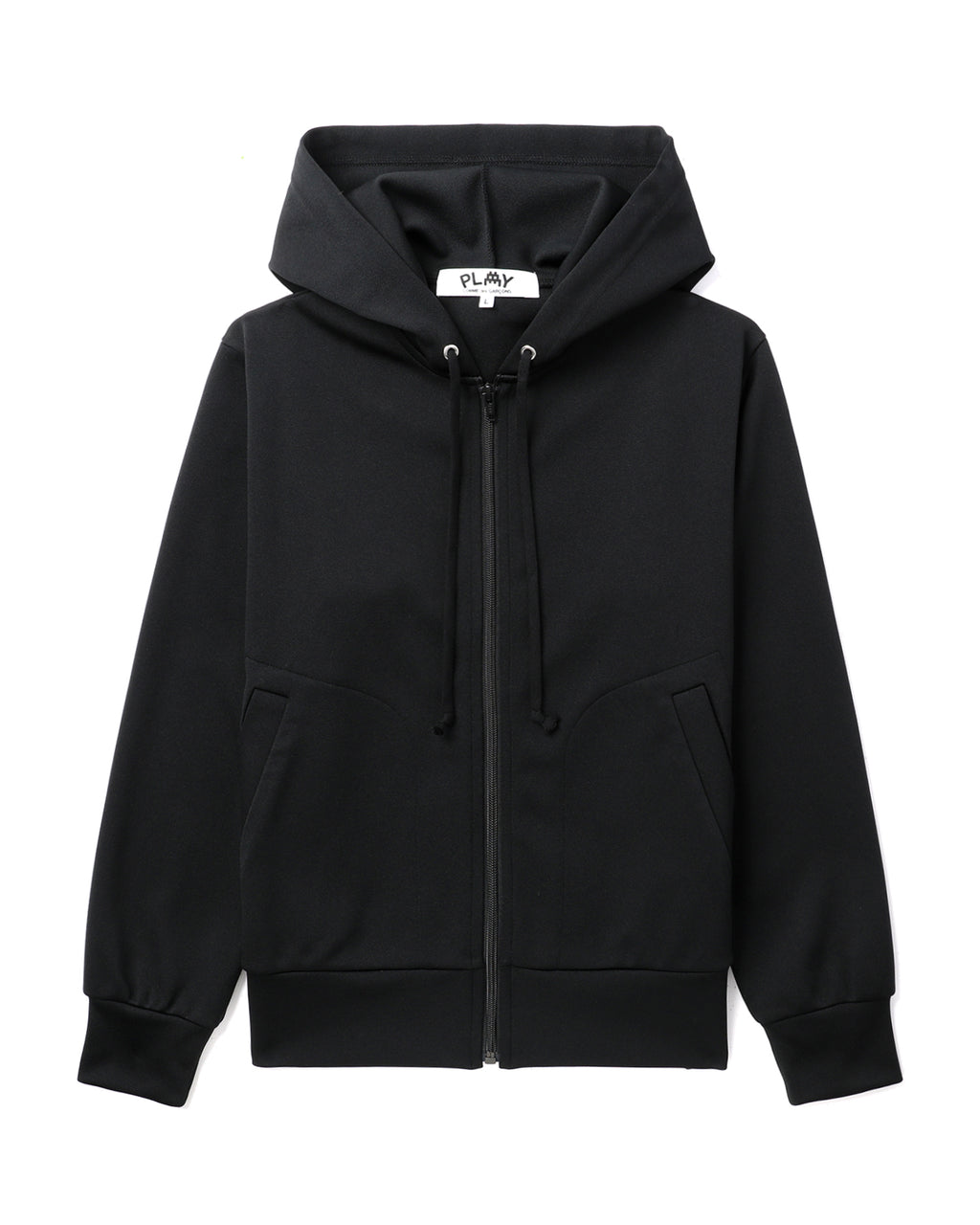 X INVADER zip-up hooded sweatshirt