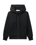 X INVADER zip-up hooded sweatshirt