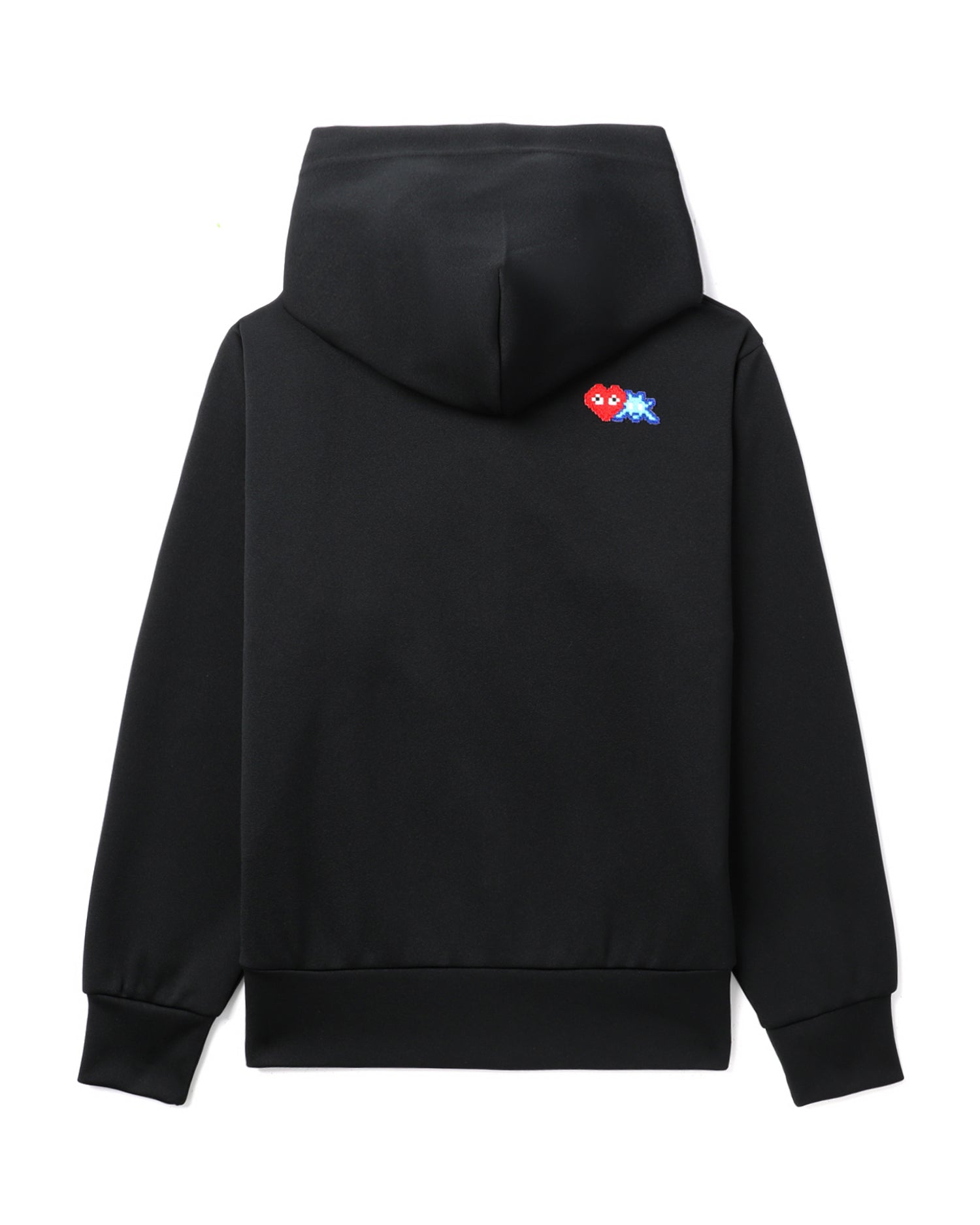 X INVADER zip-up hooded sweatshirt