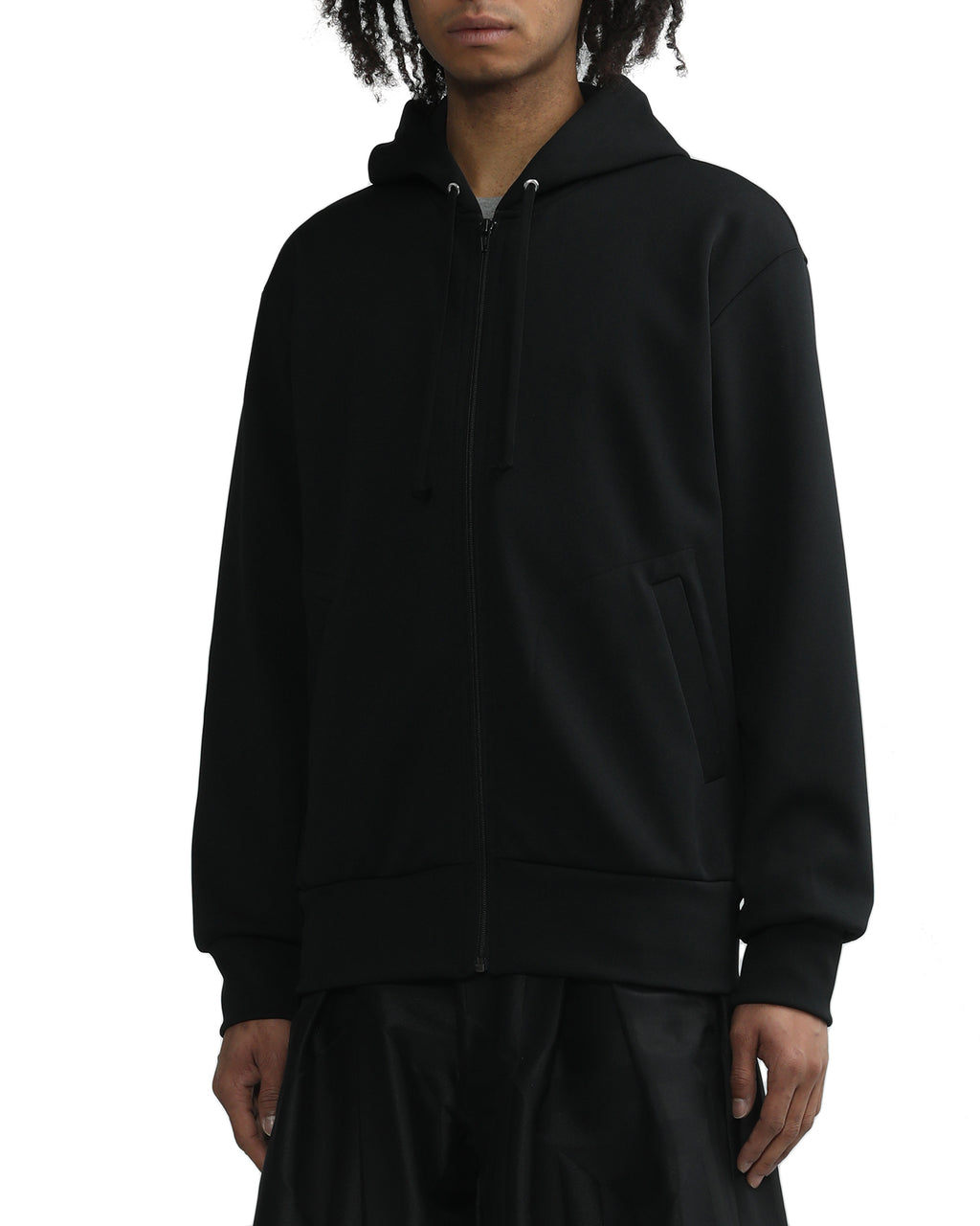 X INVADER zipped hoodie