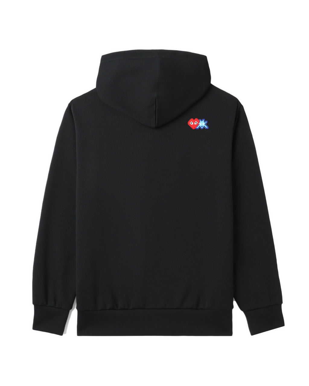 X INVADER zipped hoodie
