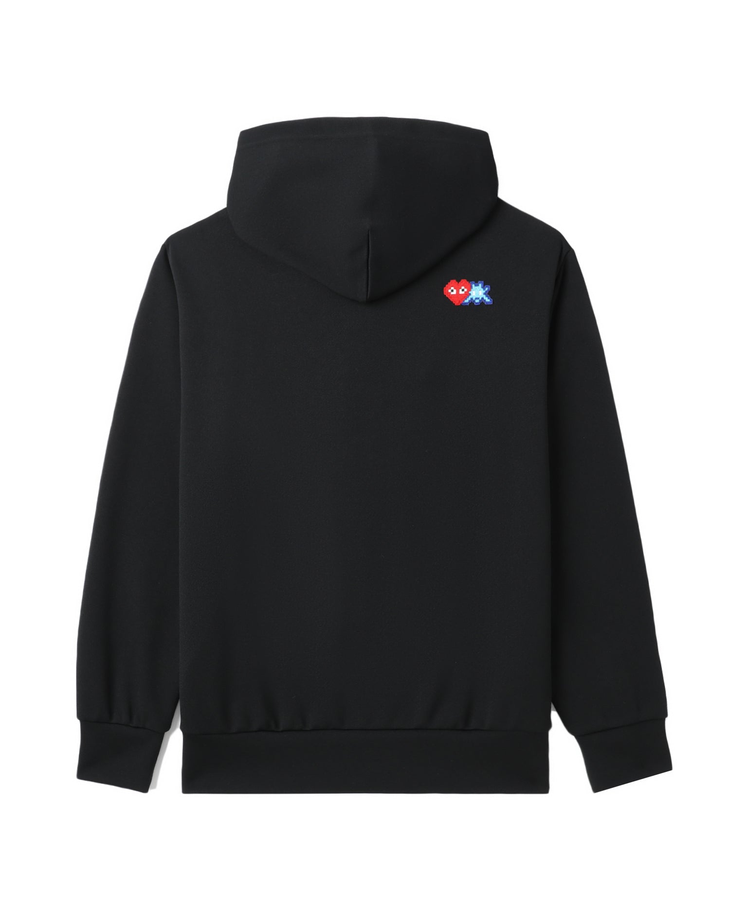X INVADER zipped hoodie