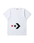 X Converse logo tee