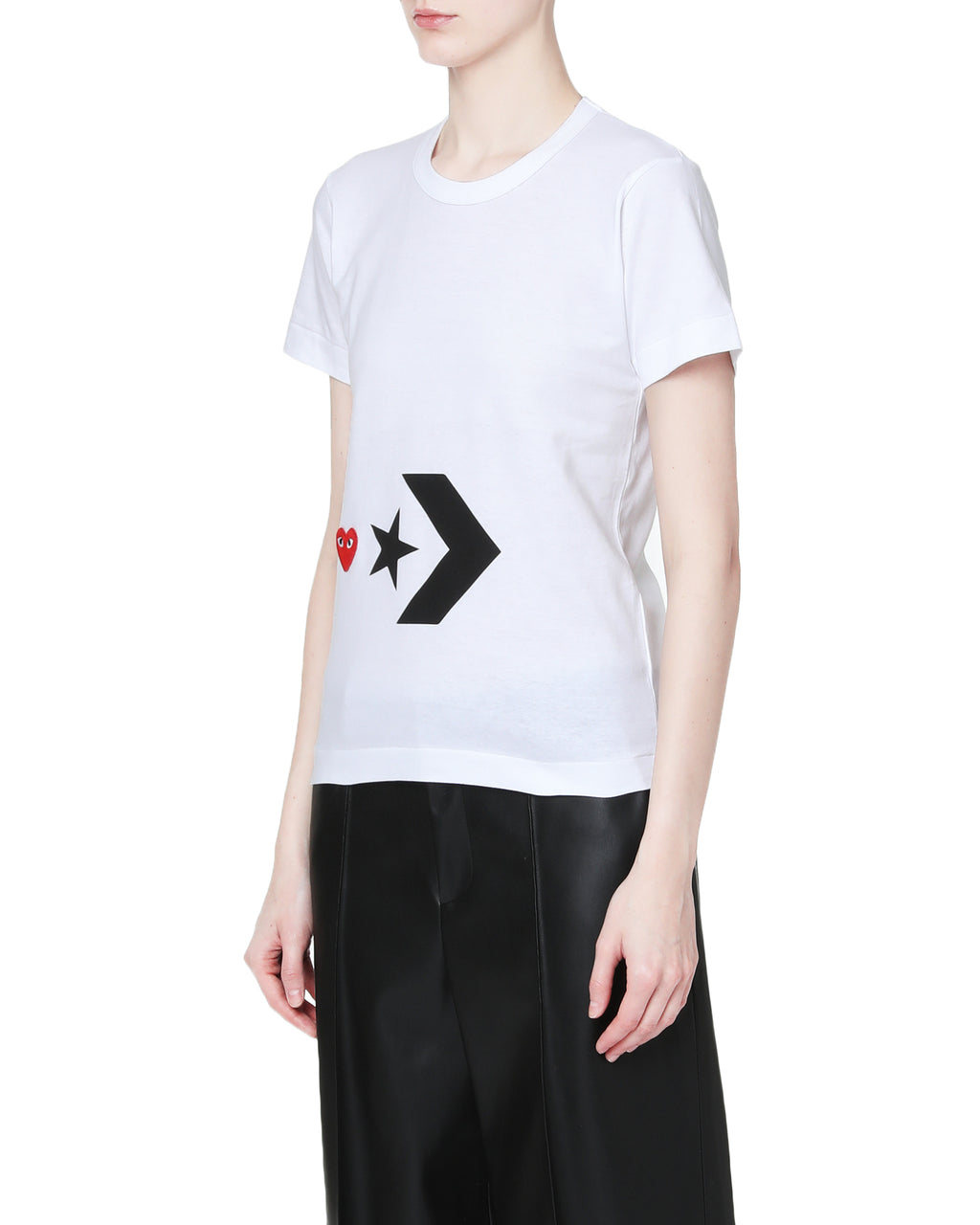 X Converse logo tee