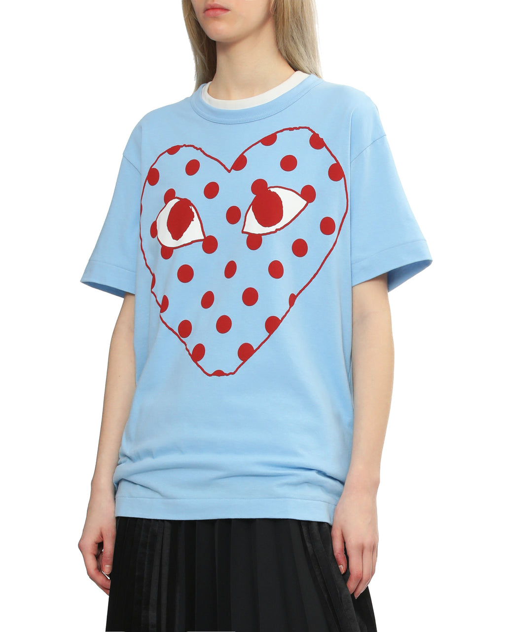 Dotted heart tee