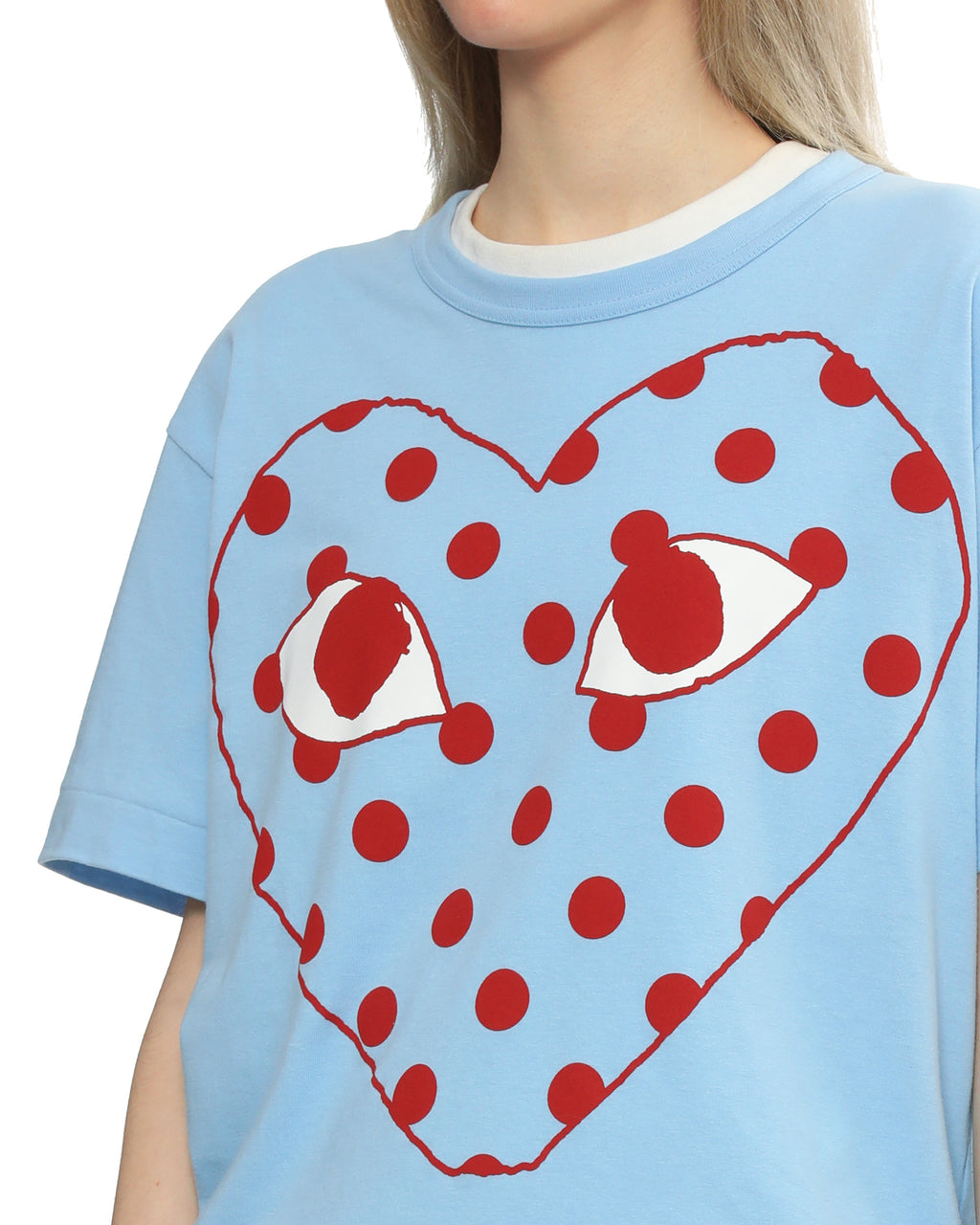 Dotted heart tee