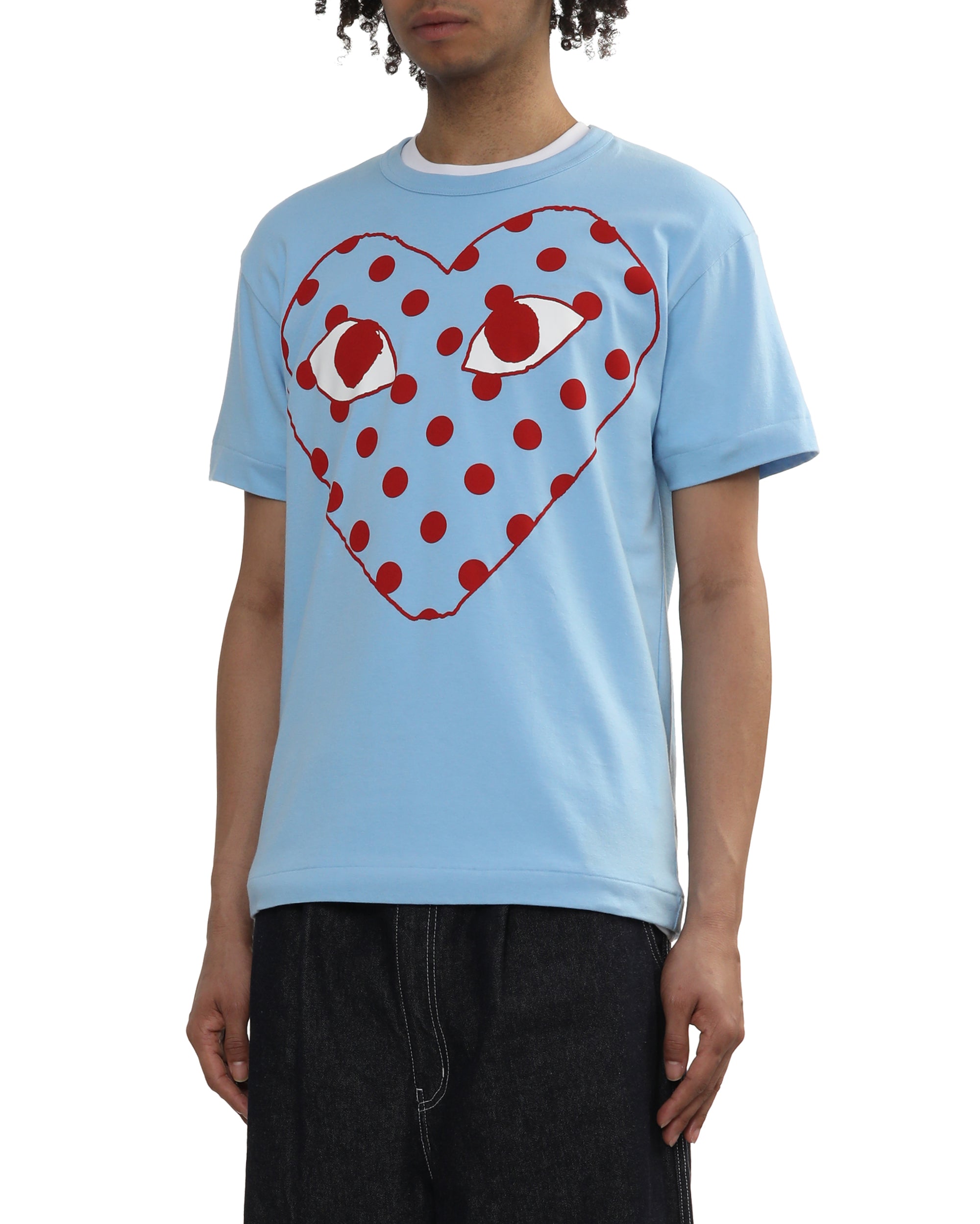 Dotted heart tee