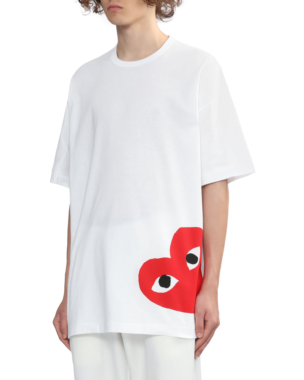 Oversized heart logo tee