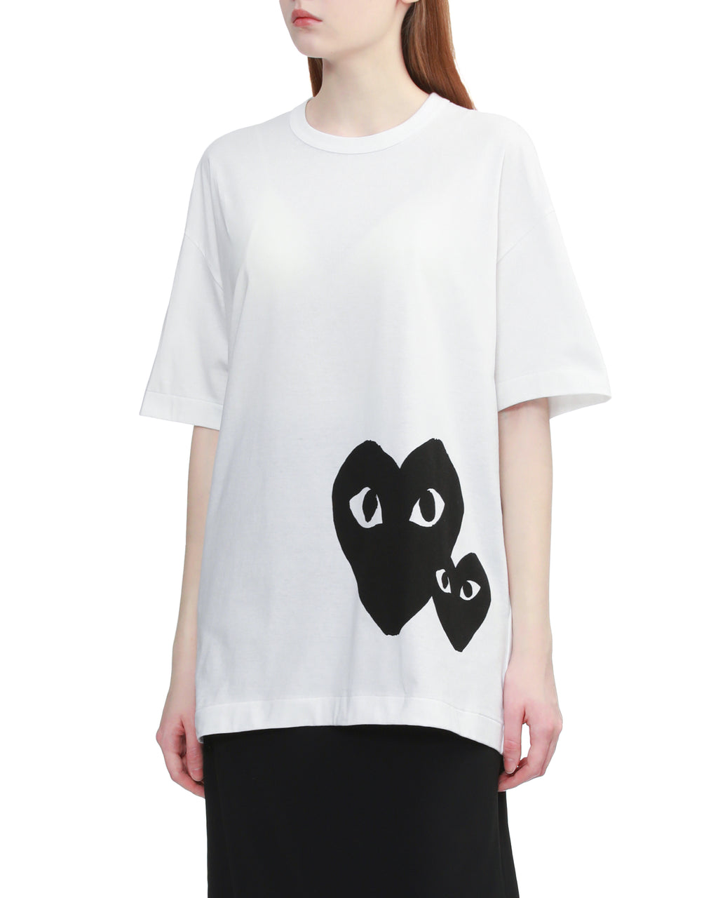 Oversized heart logo tee