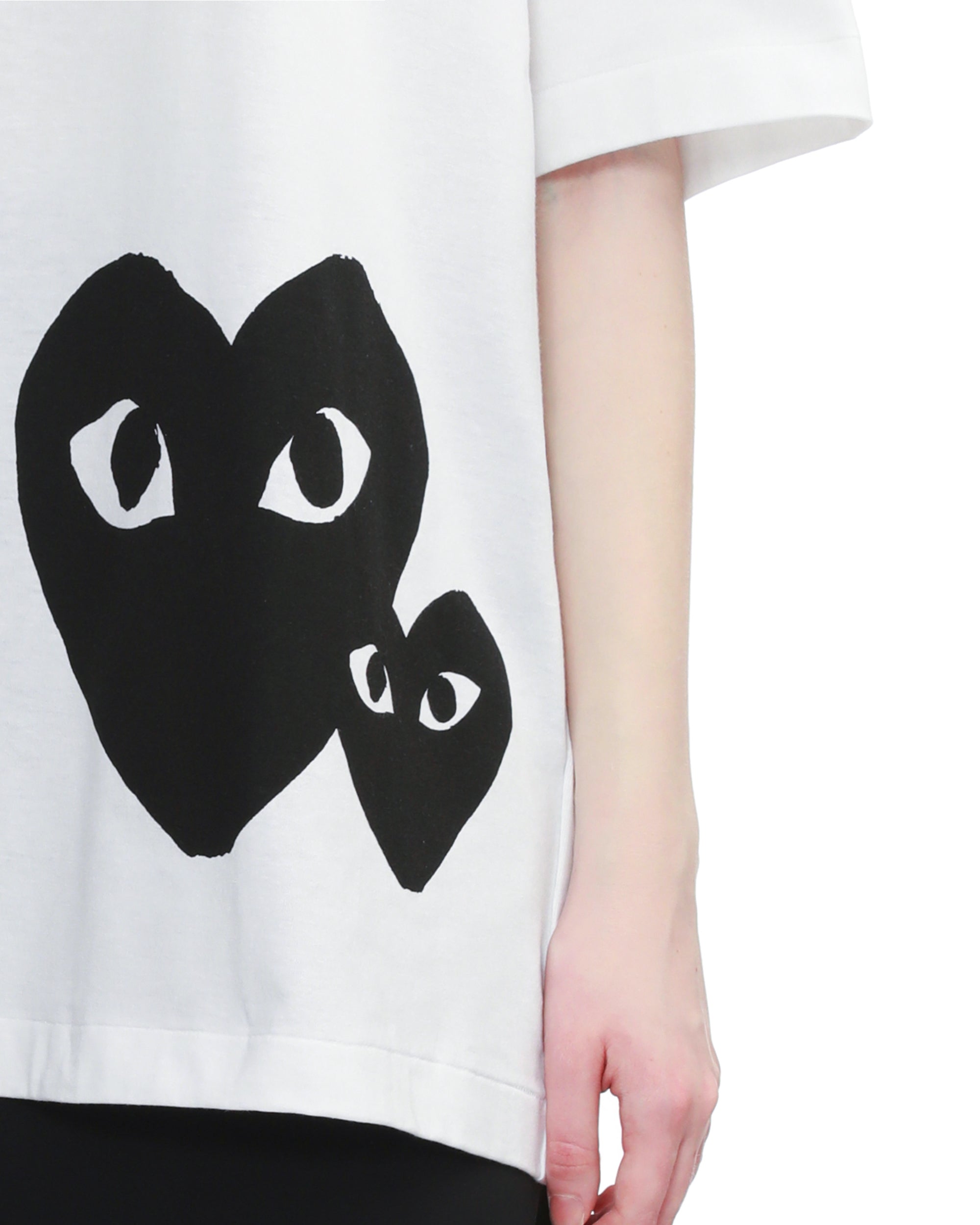 Oversized heart logo tee