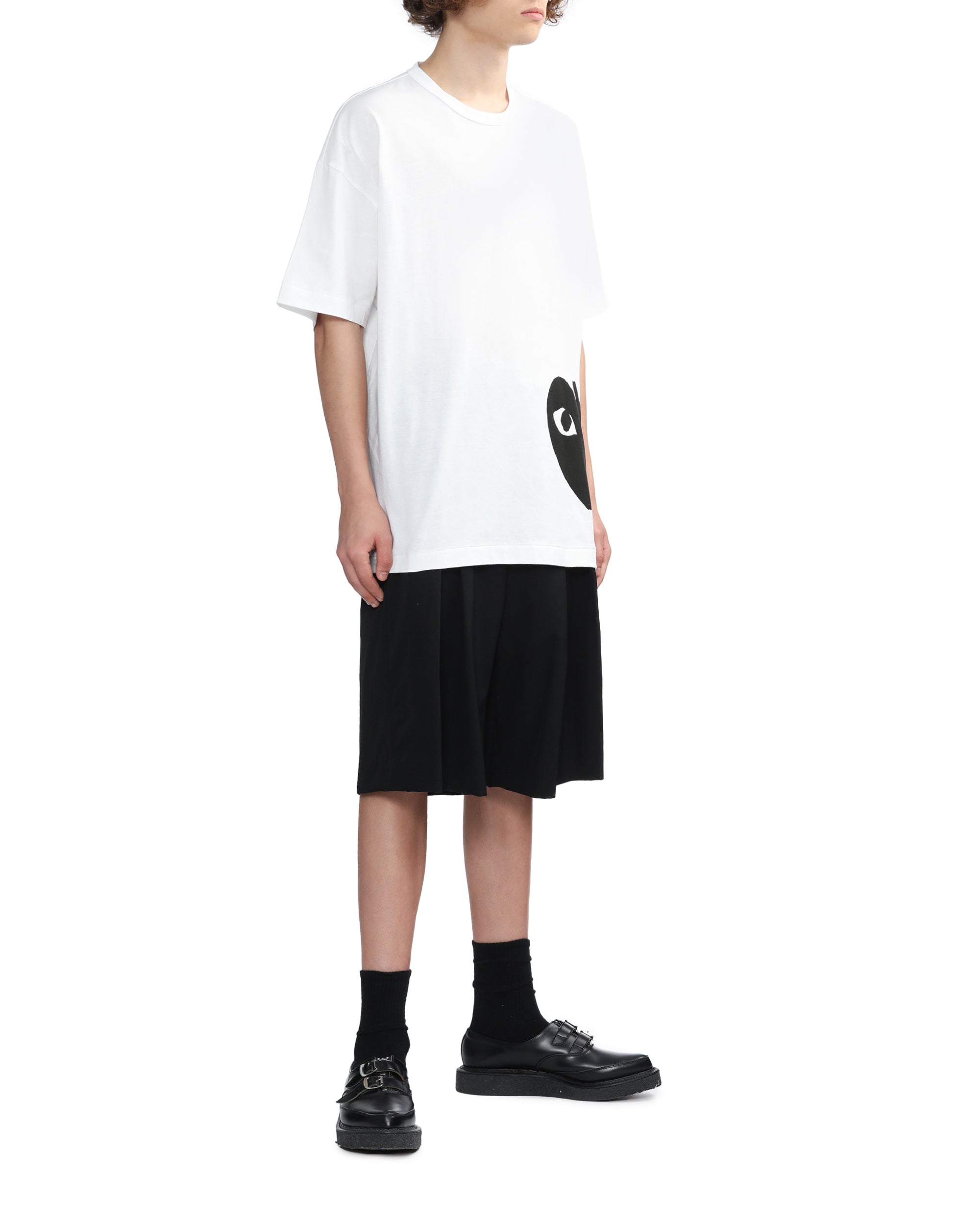 Oversized heart logo tee