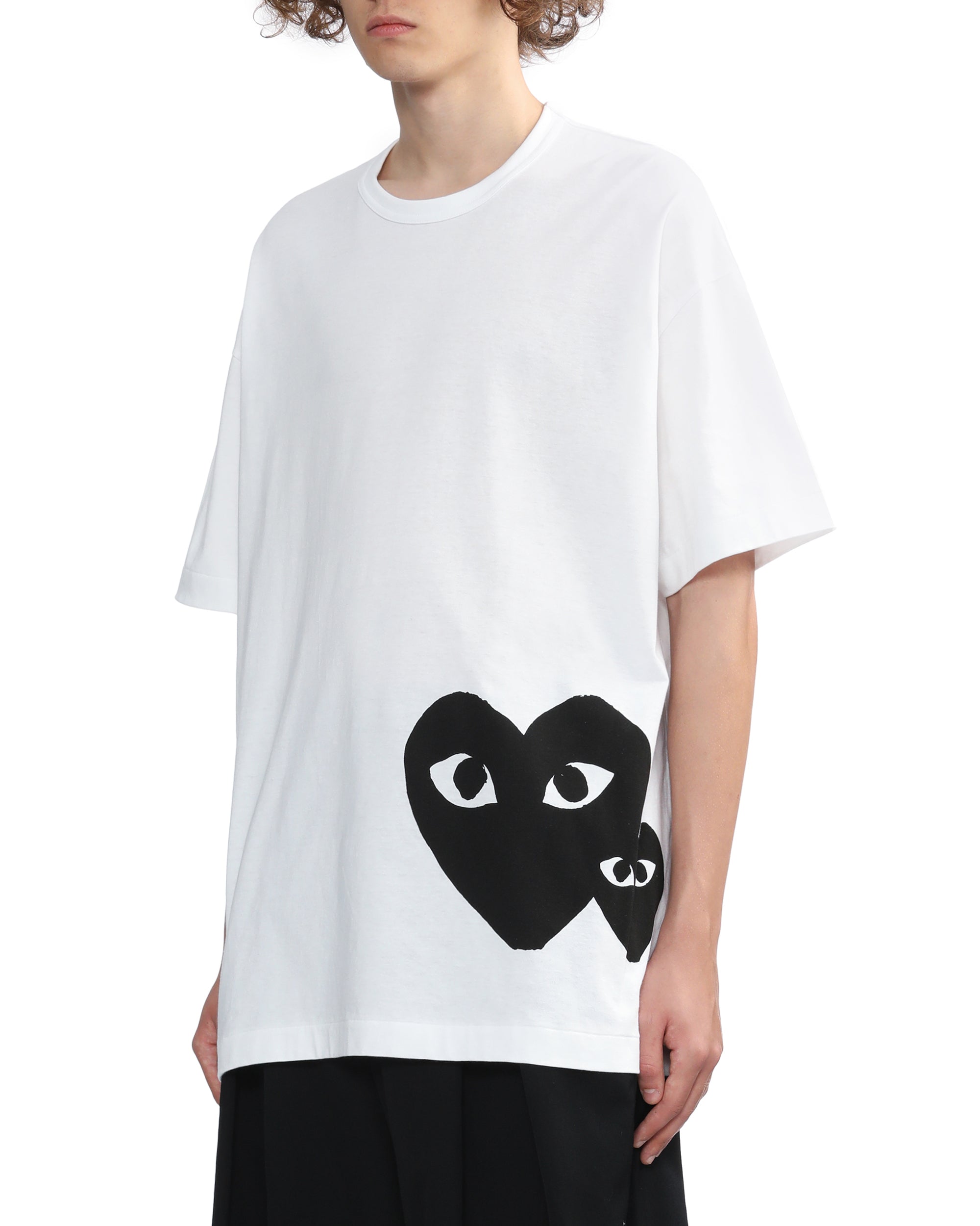 Oversized heart logo tee