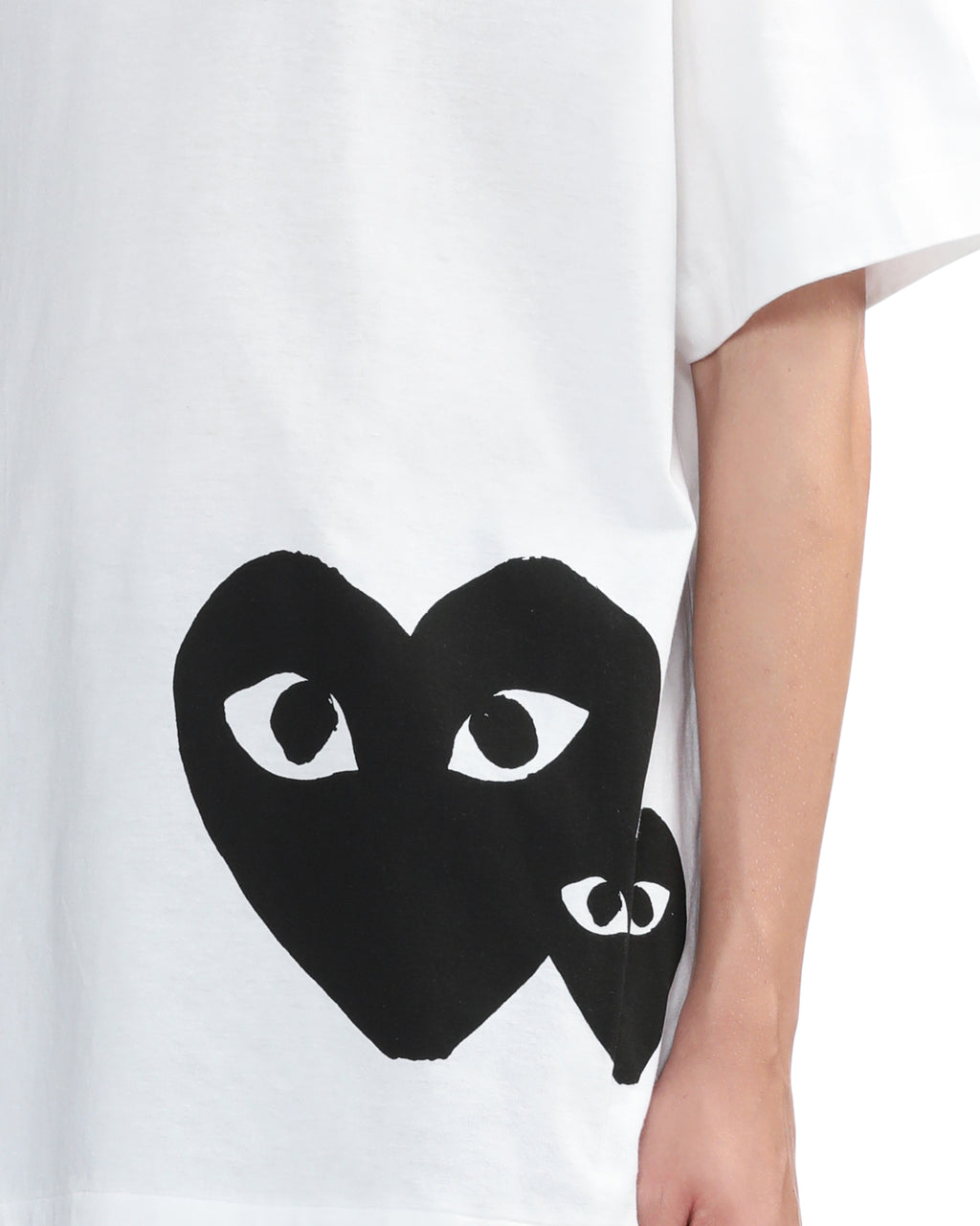 Oversized heart logo tee