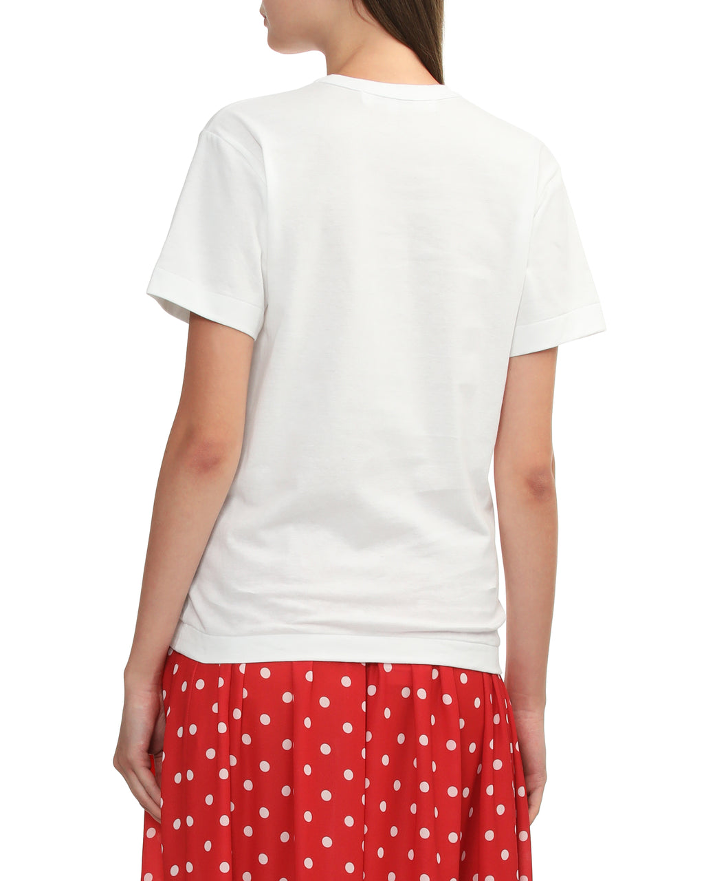 Rhinestone embellished heart tee