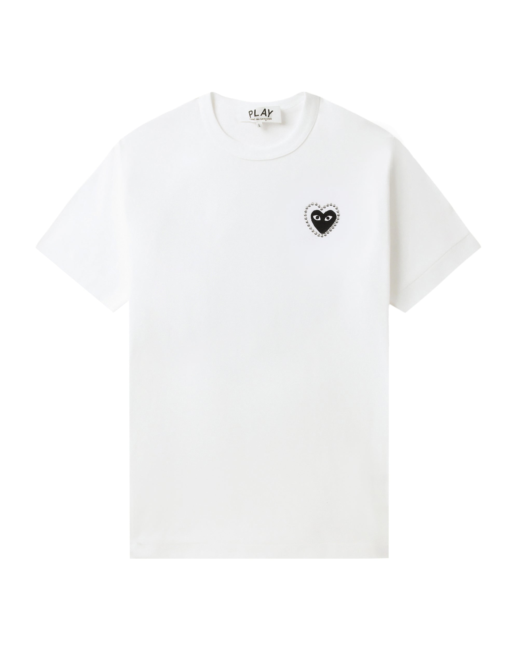Rhinestone embellished heart tee
