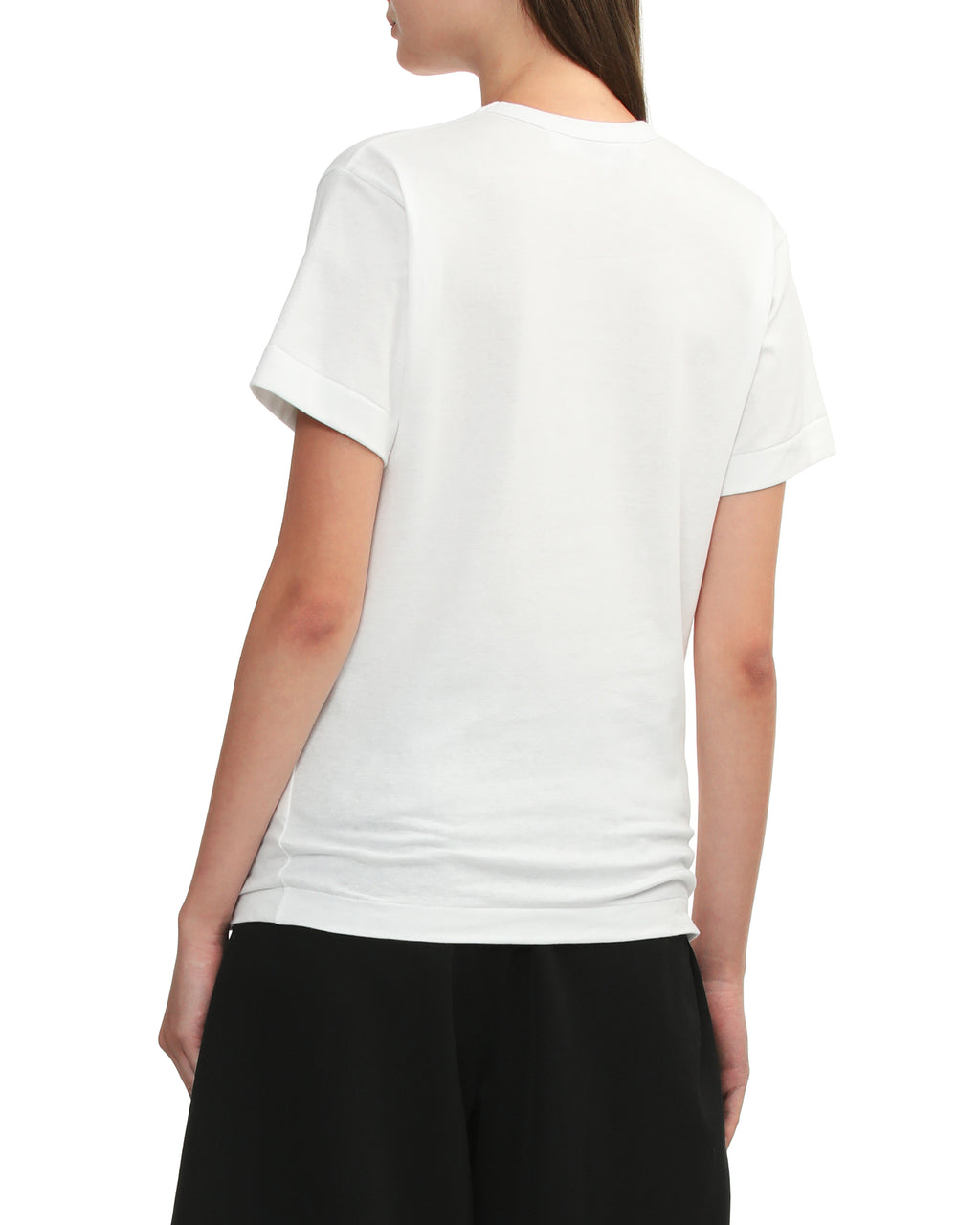 Rhinestone embellished heart tee