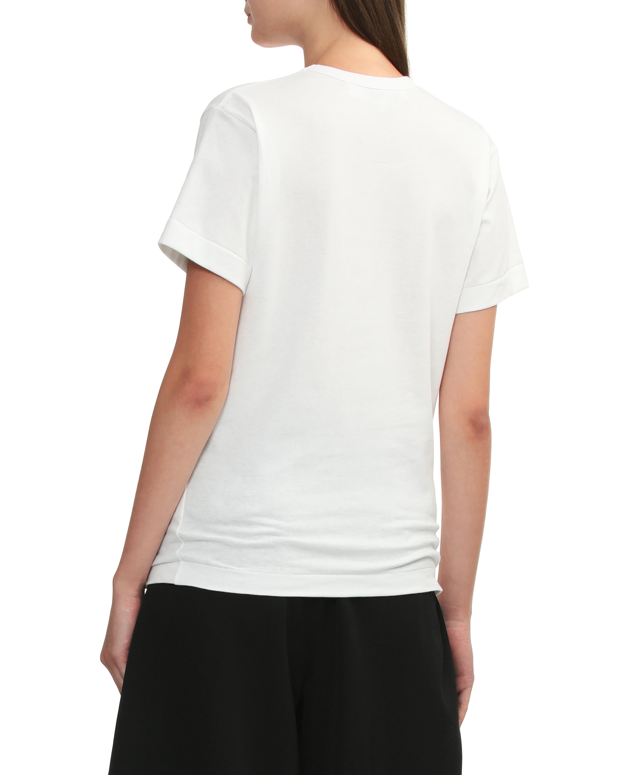 Rhinestone embellished heart tee