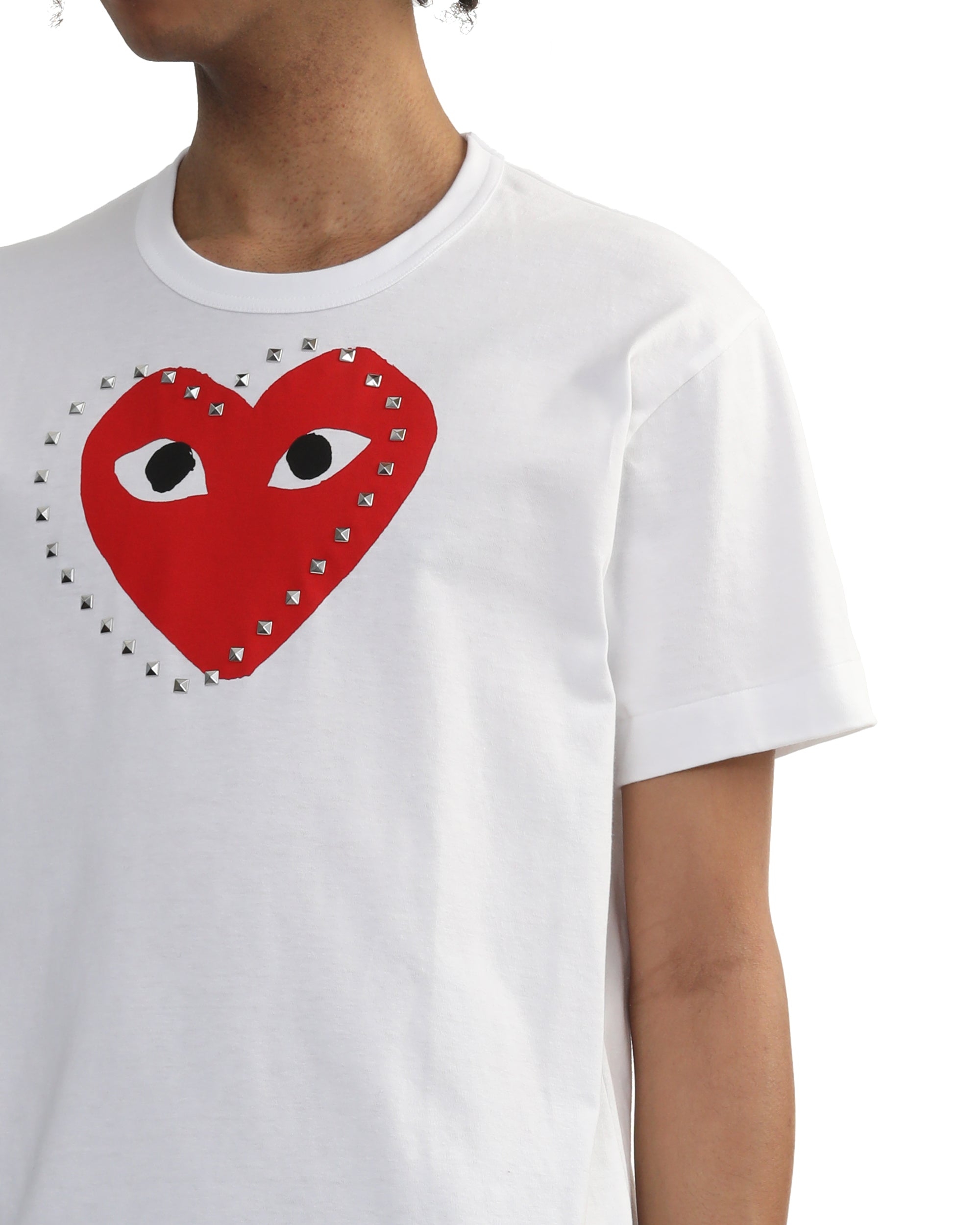 Red heart X Studs tee