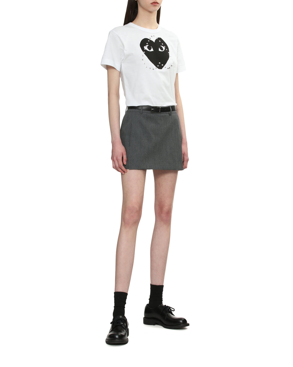 Red heart X Studs tee