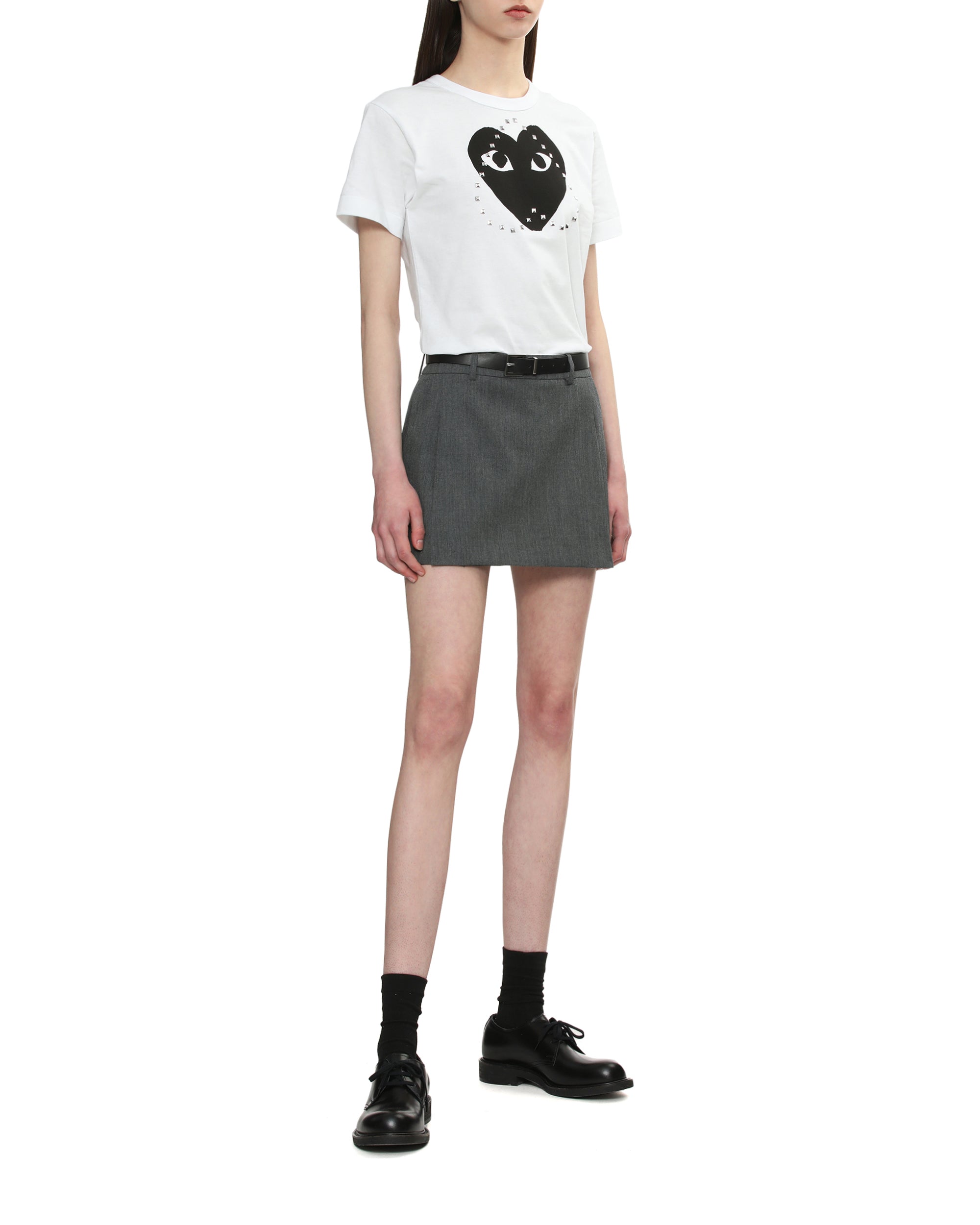 Red heart X Studs tee