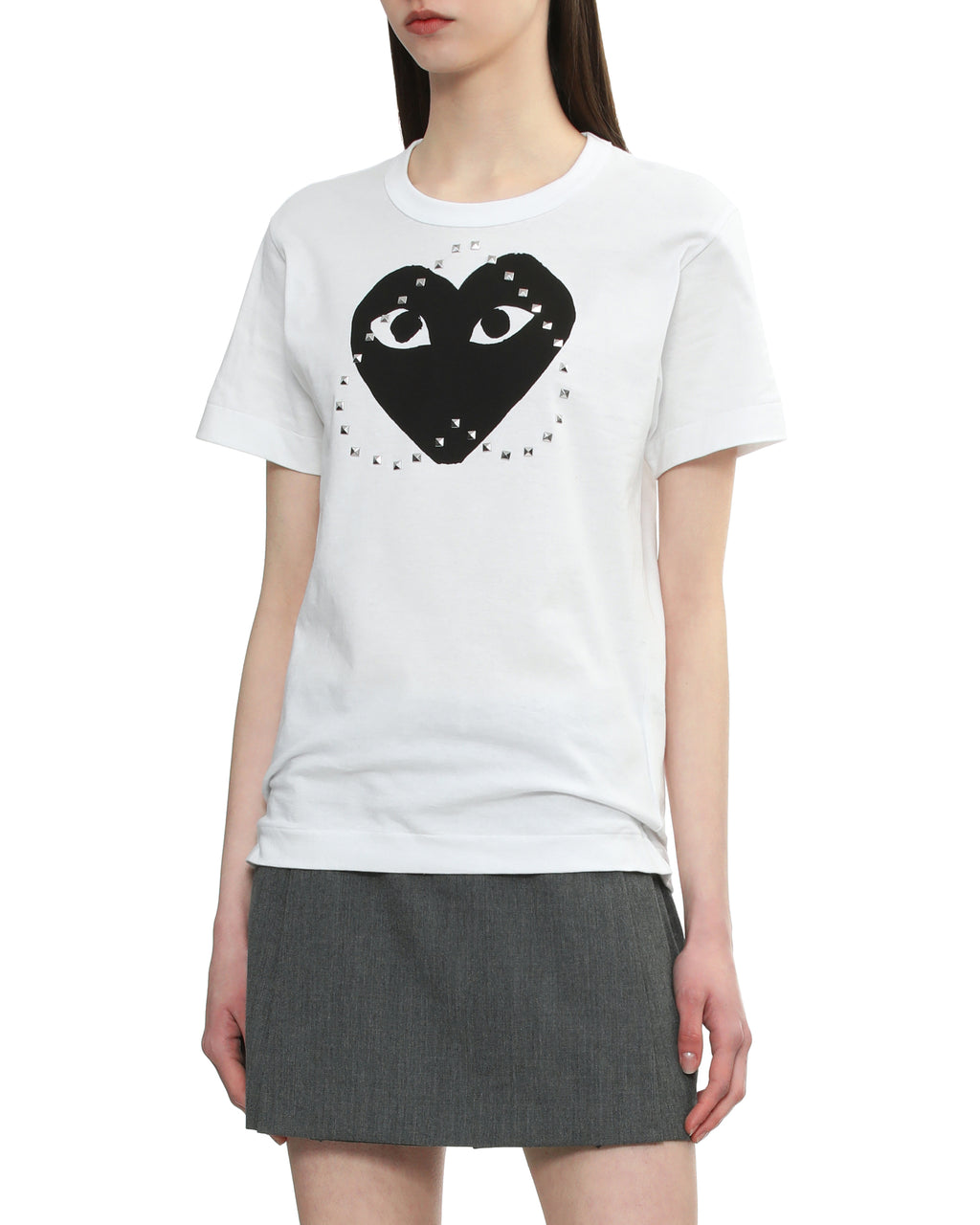 Red heart X Studs tee