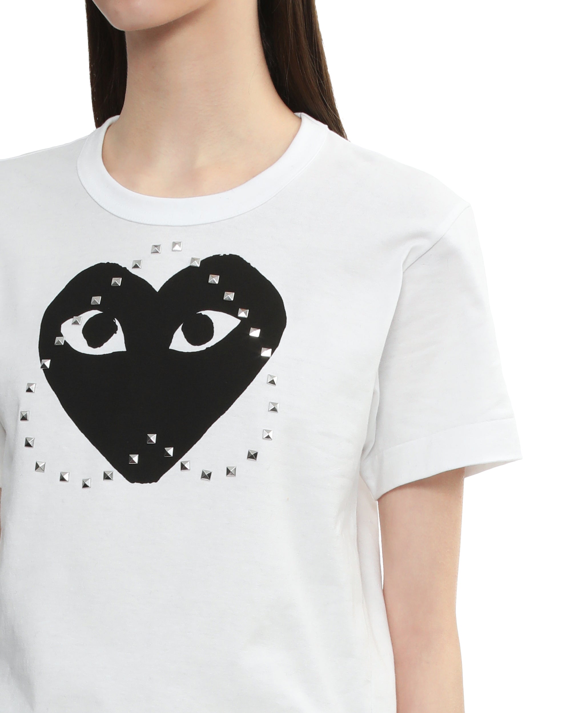 Red heart X Studs tee