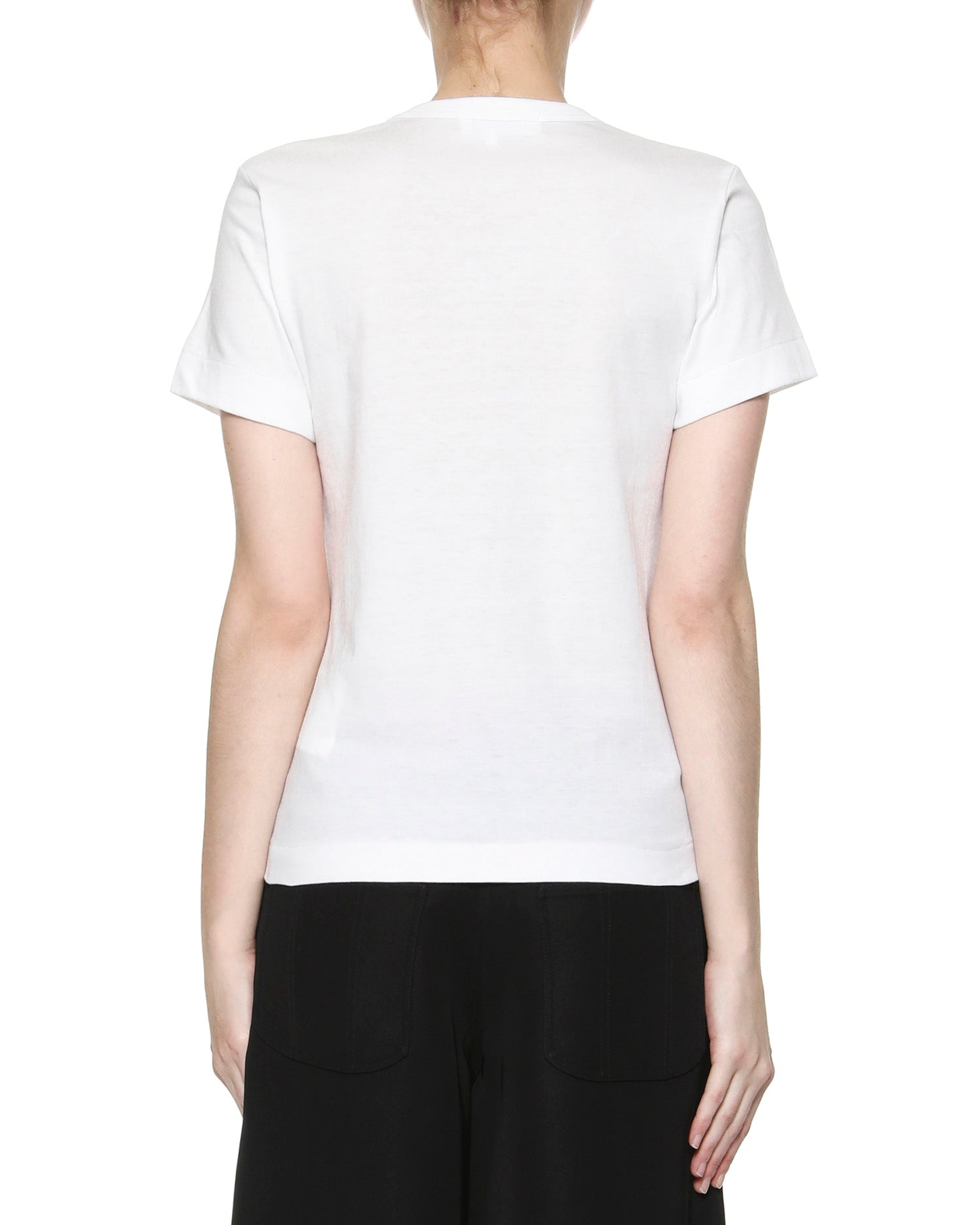 Heart logo printed T-shirt