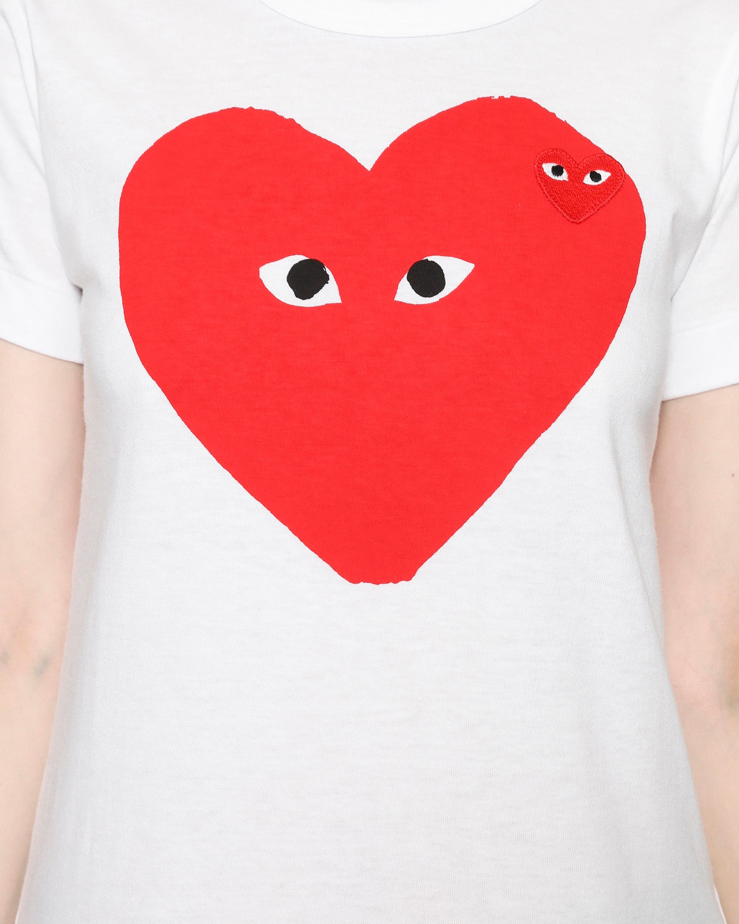 Heart logo printed T-shirt