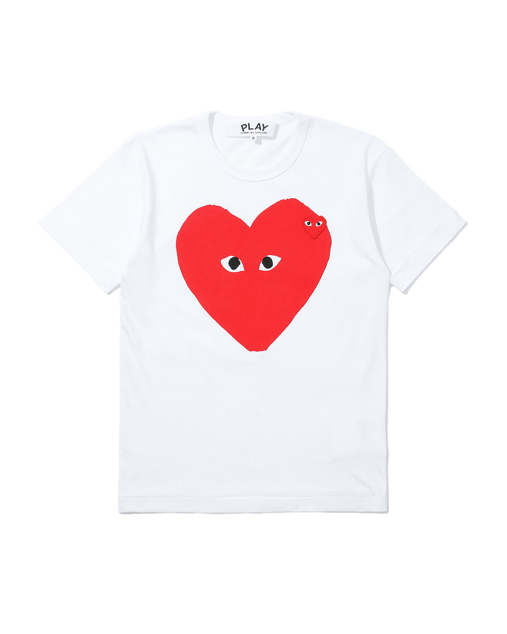Layered heart logo tee