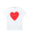 Layered heart logo tee