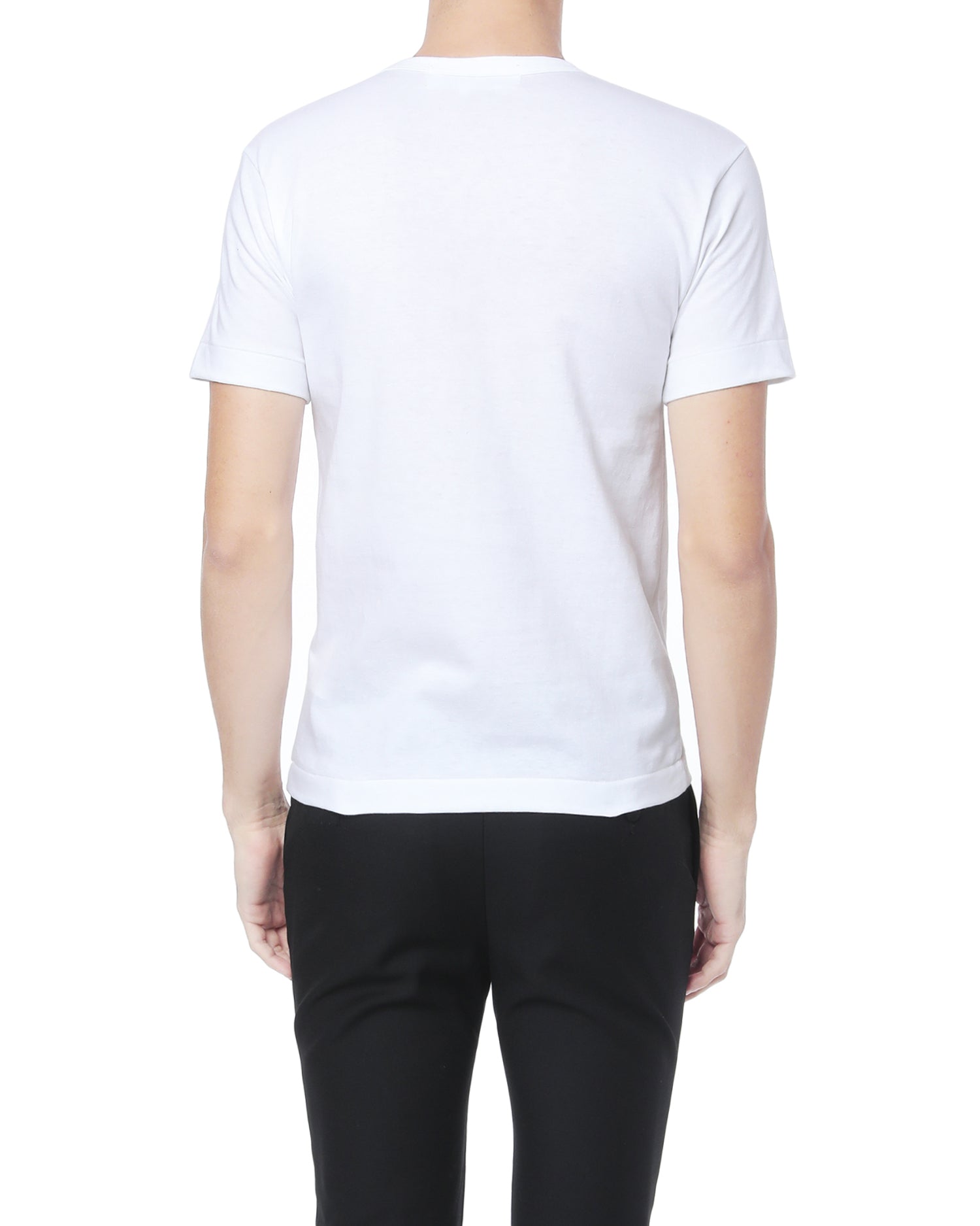 Layered heart logo tee
