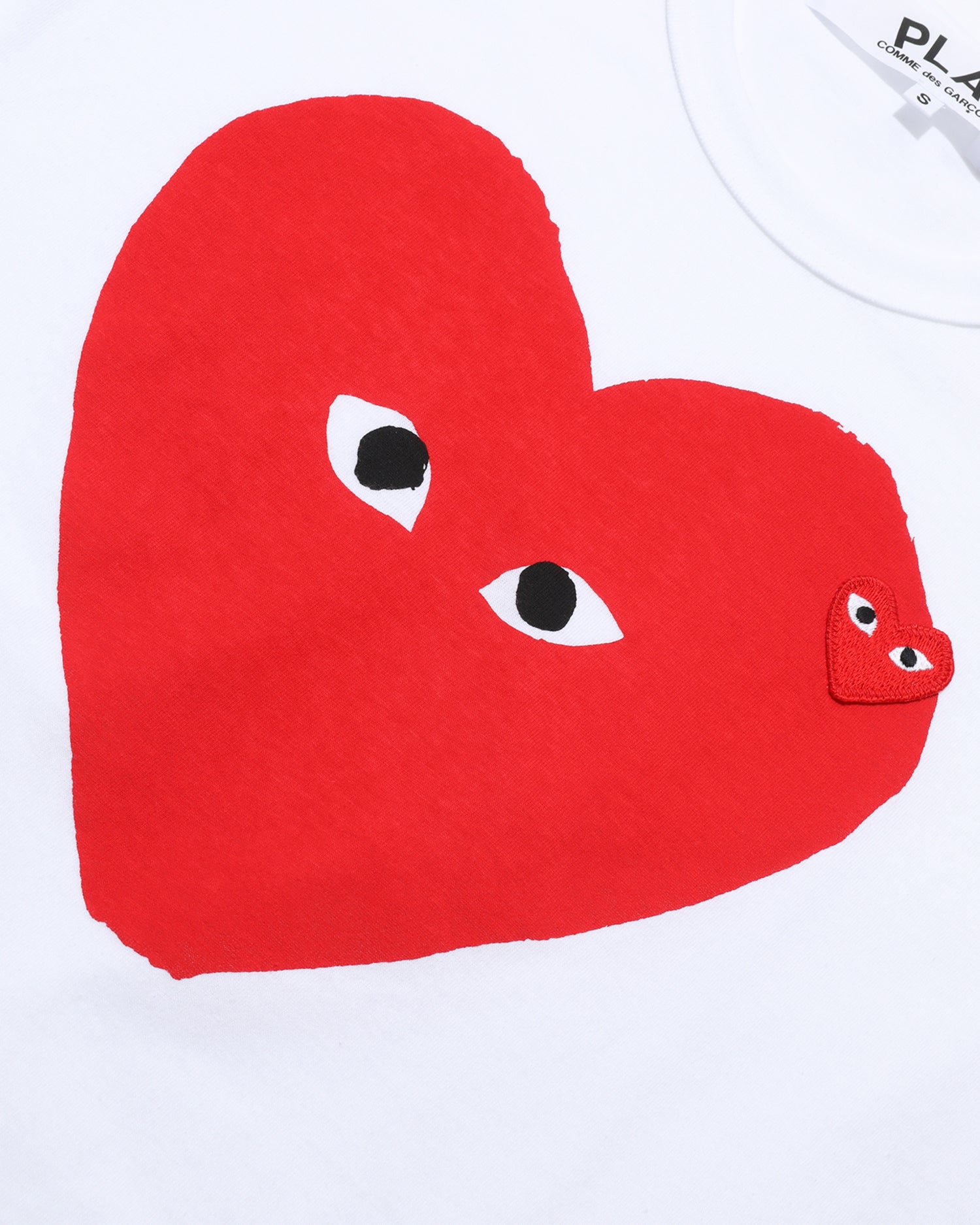 Layered heart logo tee