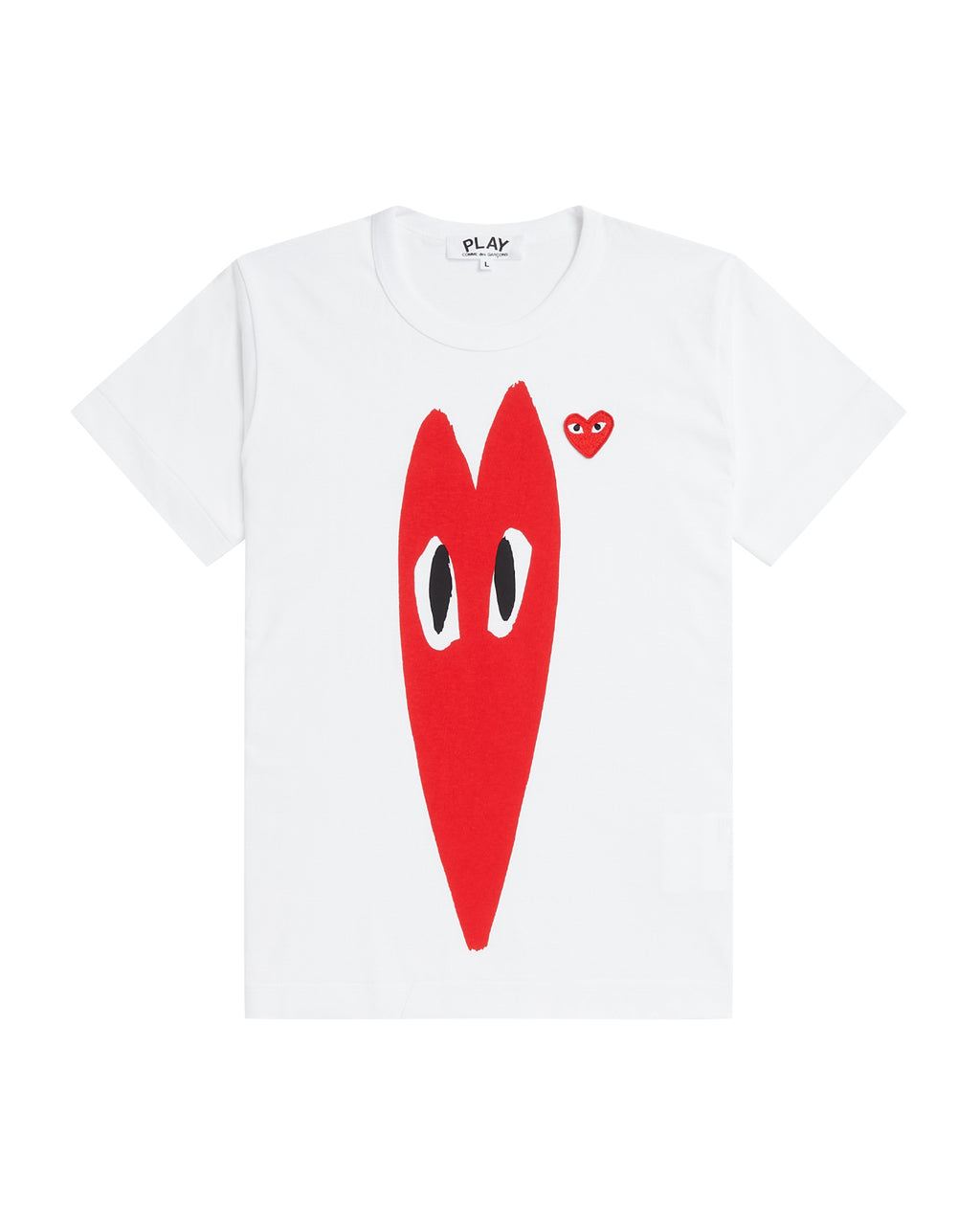 Logo print tee