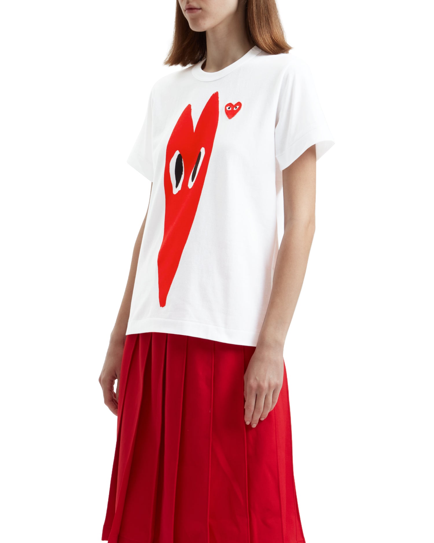 Logo print tee