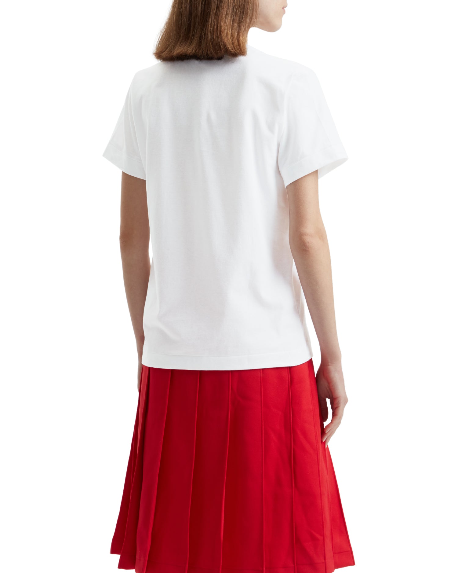 Logo print tee