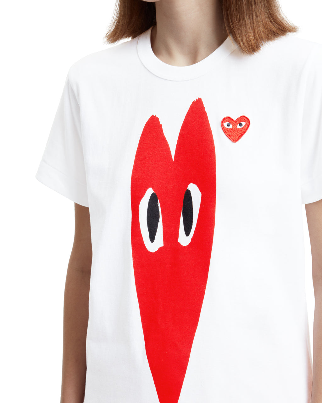 Logo print tee