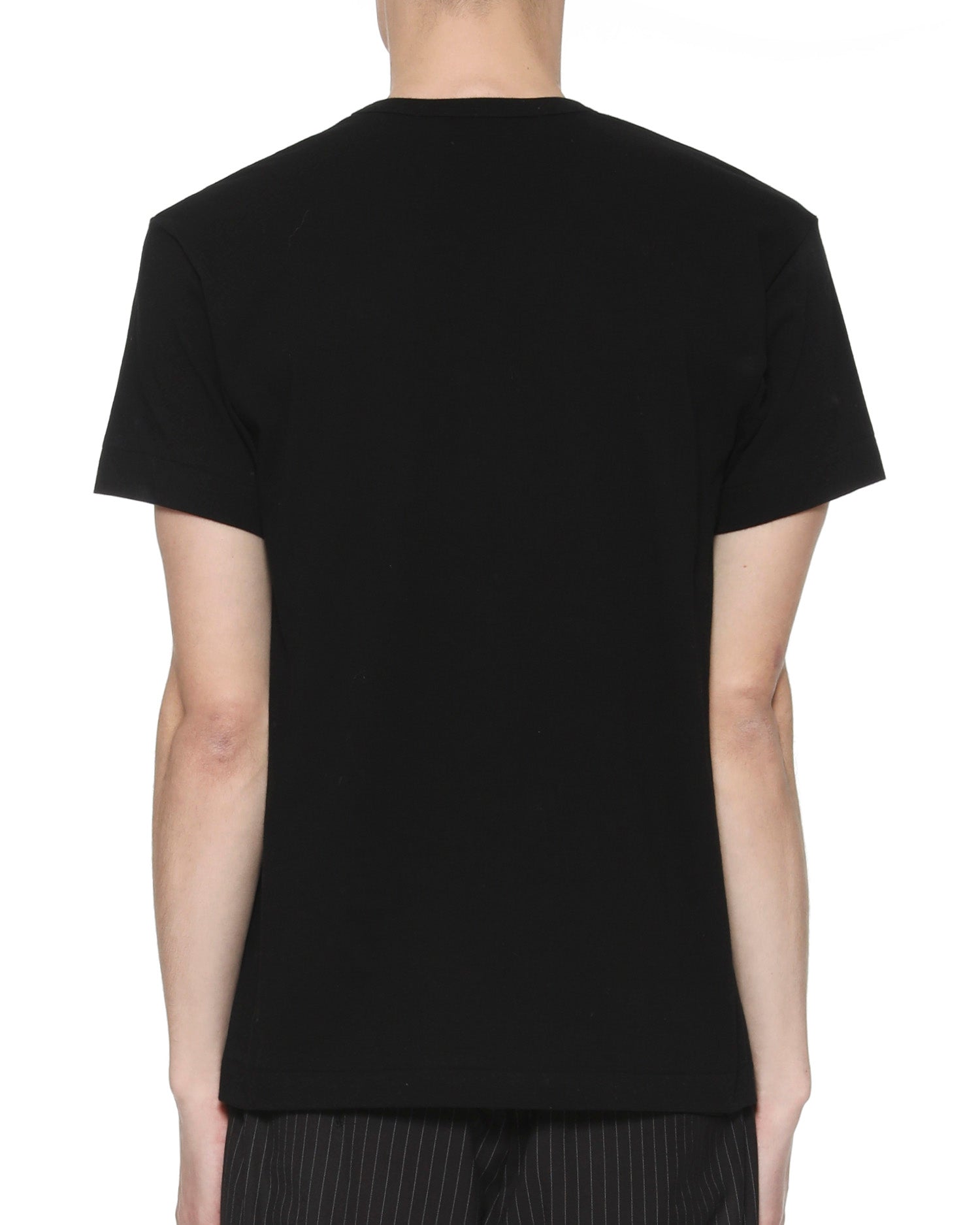 Double heart logo tee