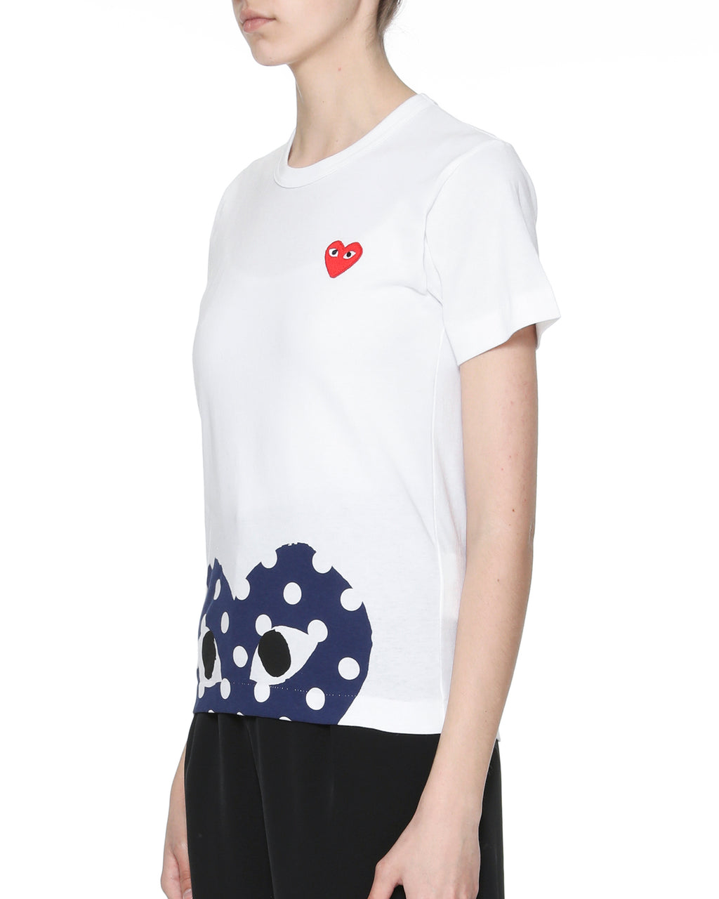 Heart logo print T-shirt