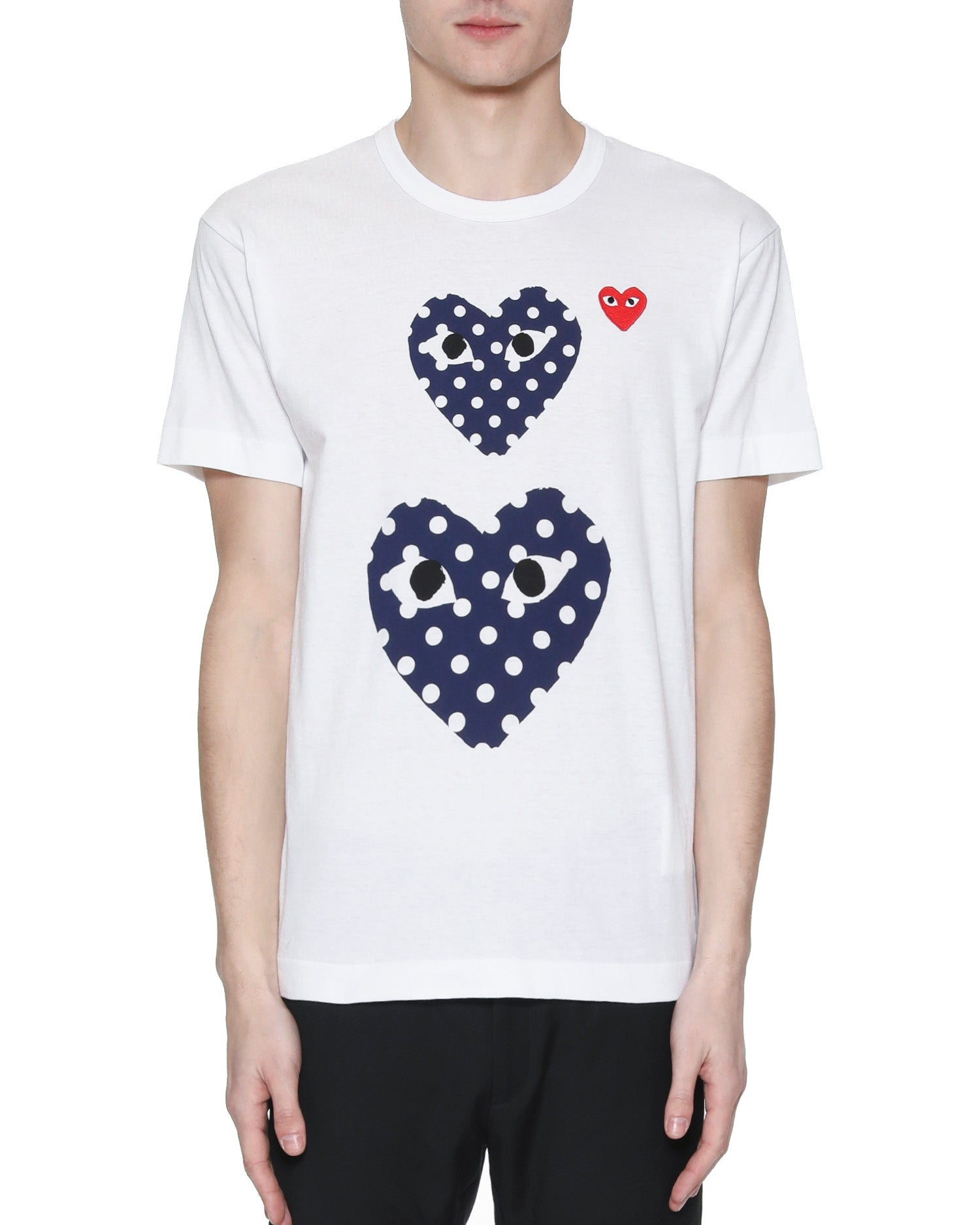 Heart logo print T-shirt
