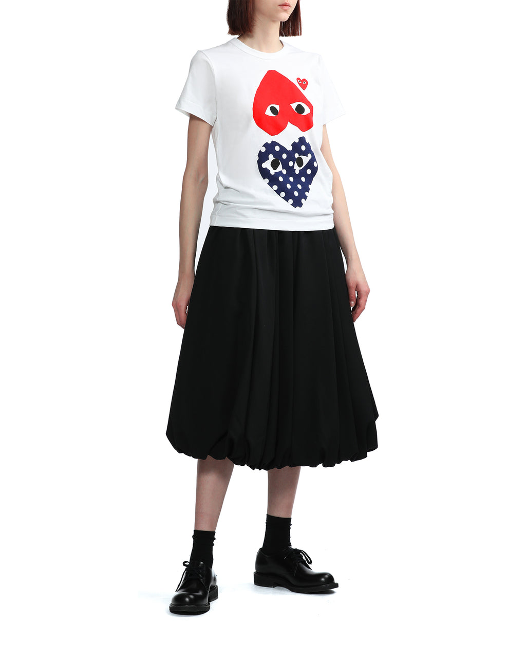 Logo print tee