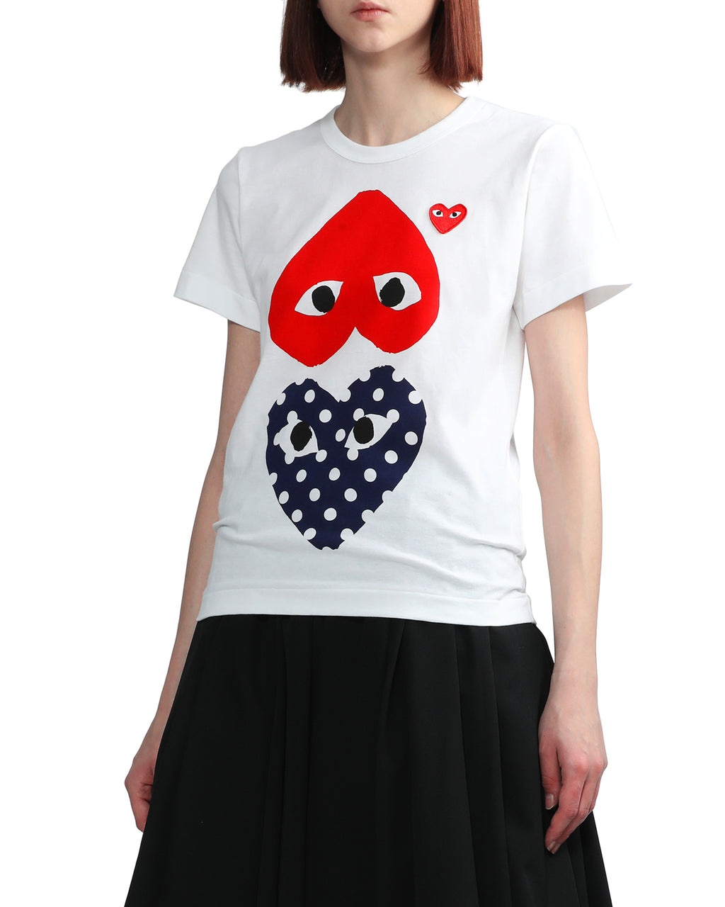 Logo print tee