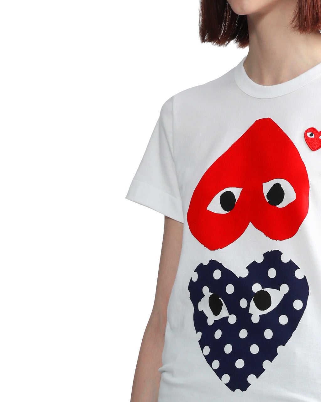 Logo print tee