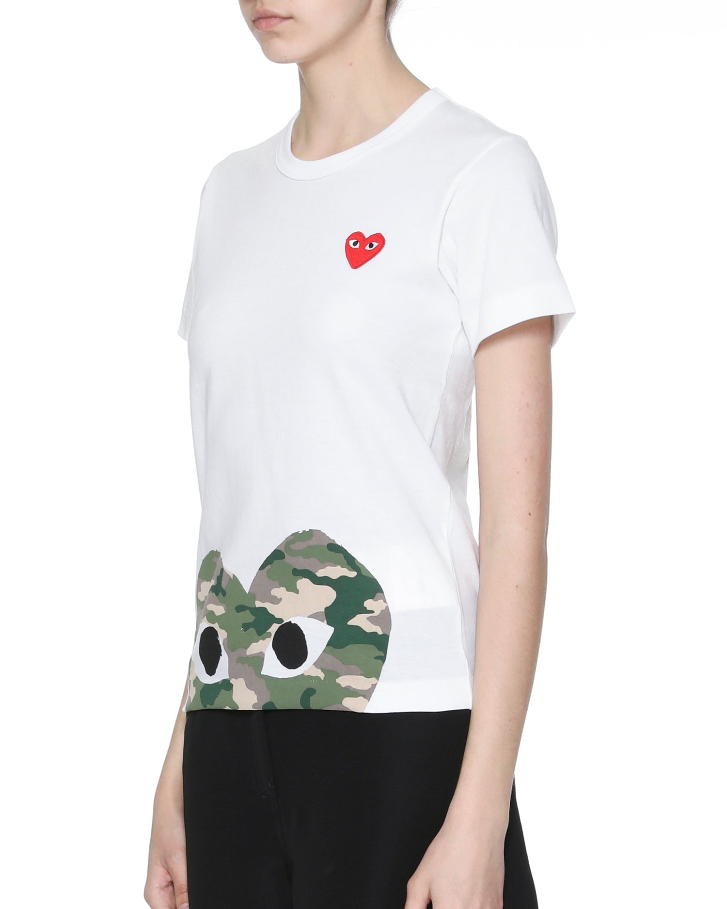 Heart logo print T-shirt