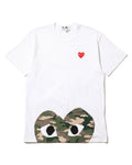 Heart logo print tee