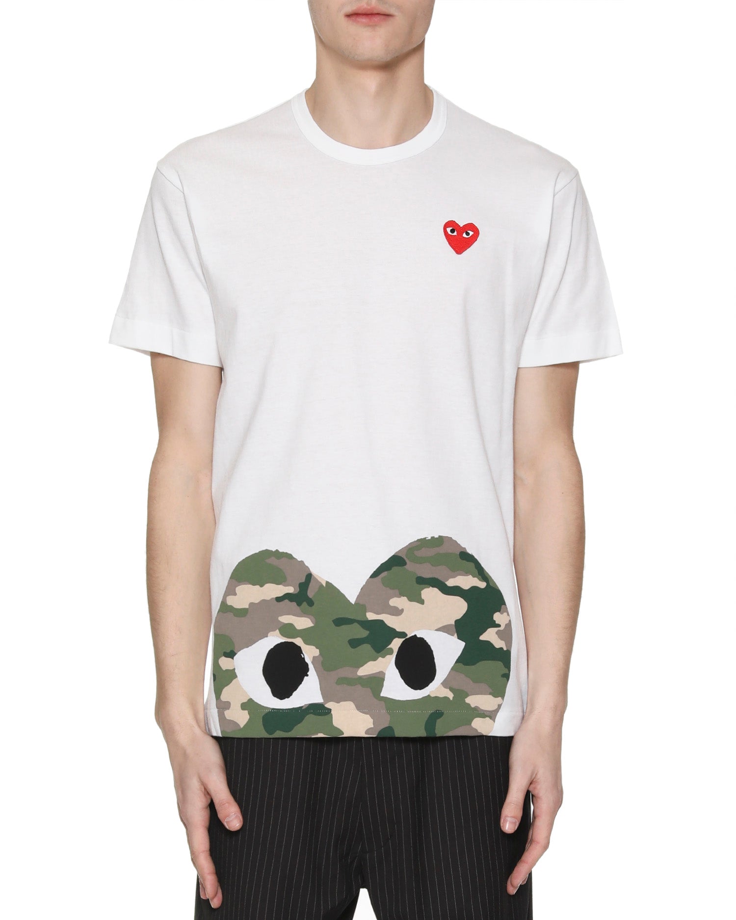 Heart logo print tee
