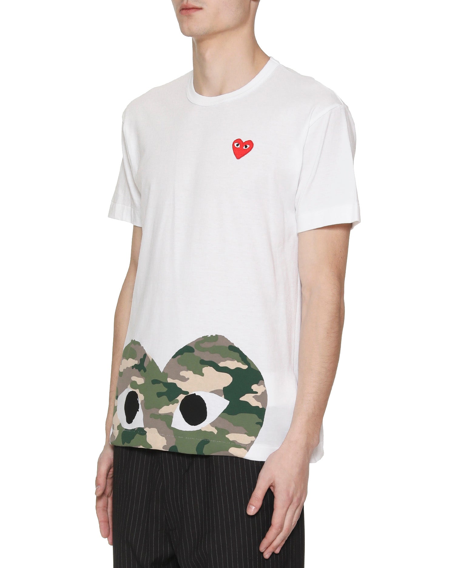 Heart logo print tee