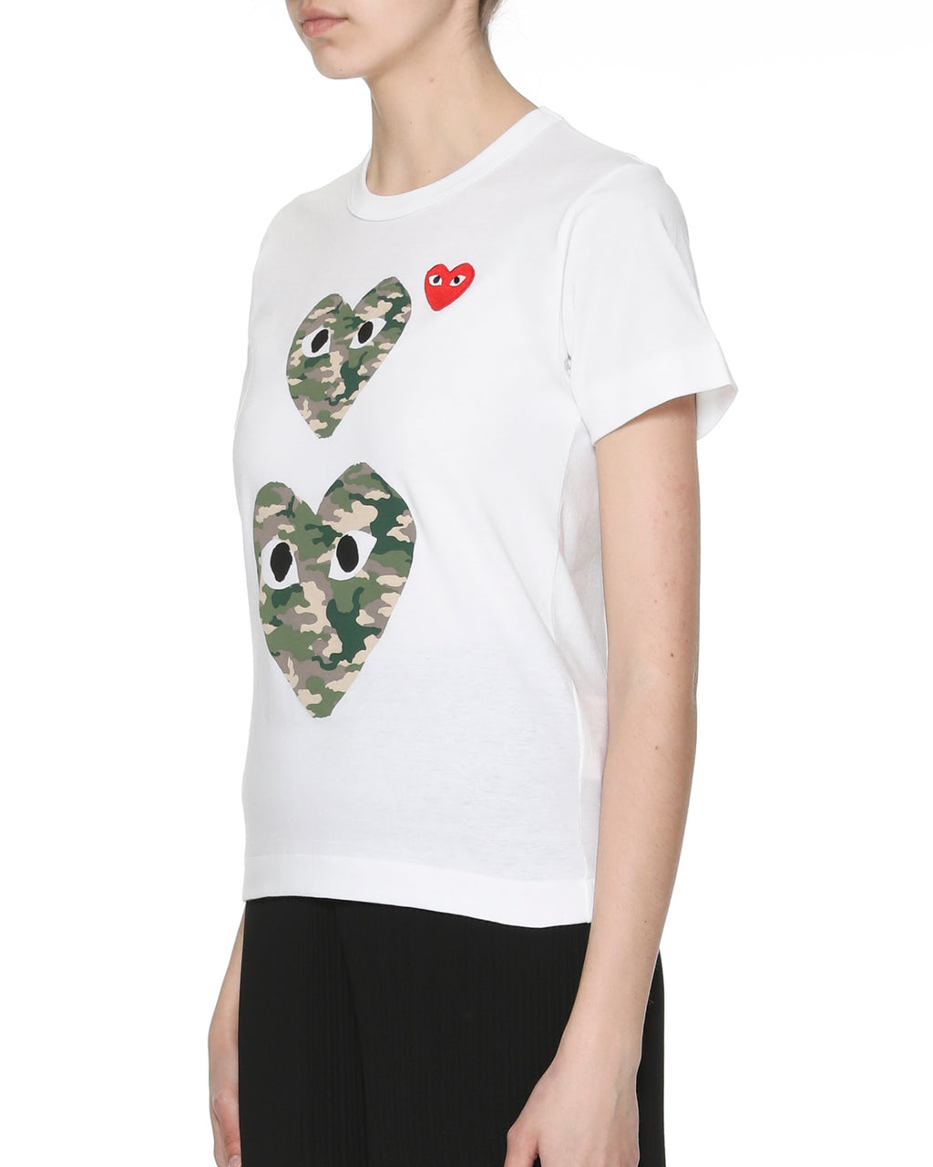 Heart logo print T-shirt