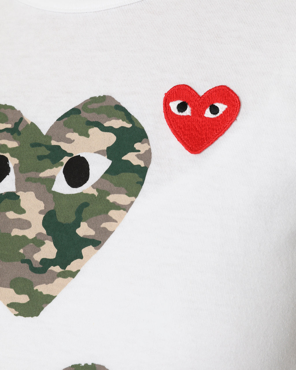 Heart logo print T-shirt